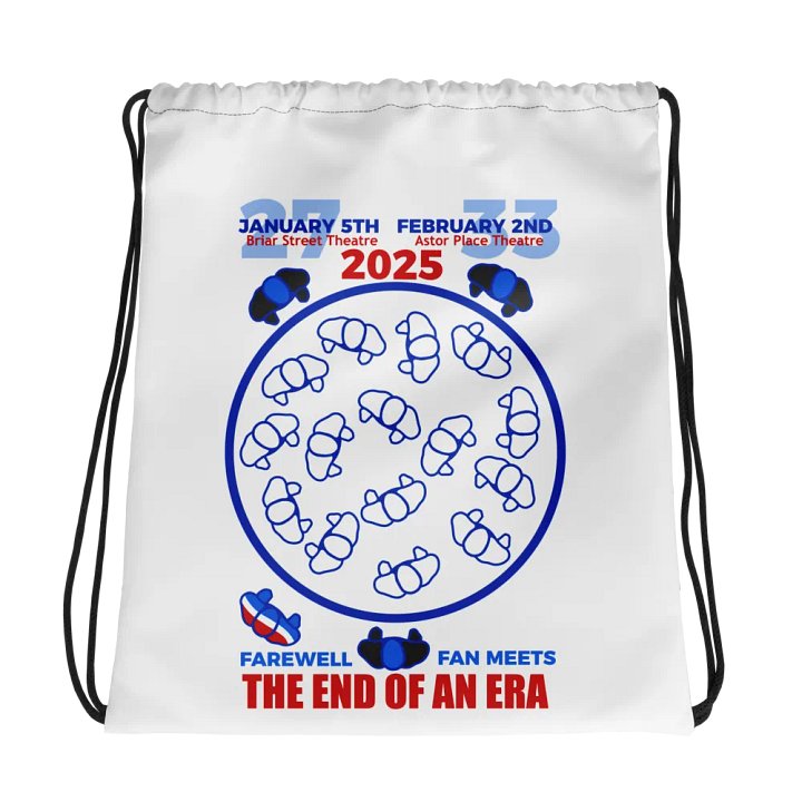 Blue Man Group's Farewell to An Era Drawstring Bag product image (1)