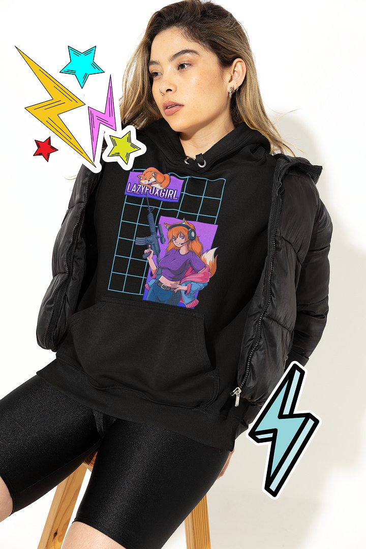 Stylized Lazyfoxgirl Hoodie product image (1)