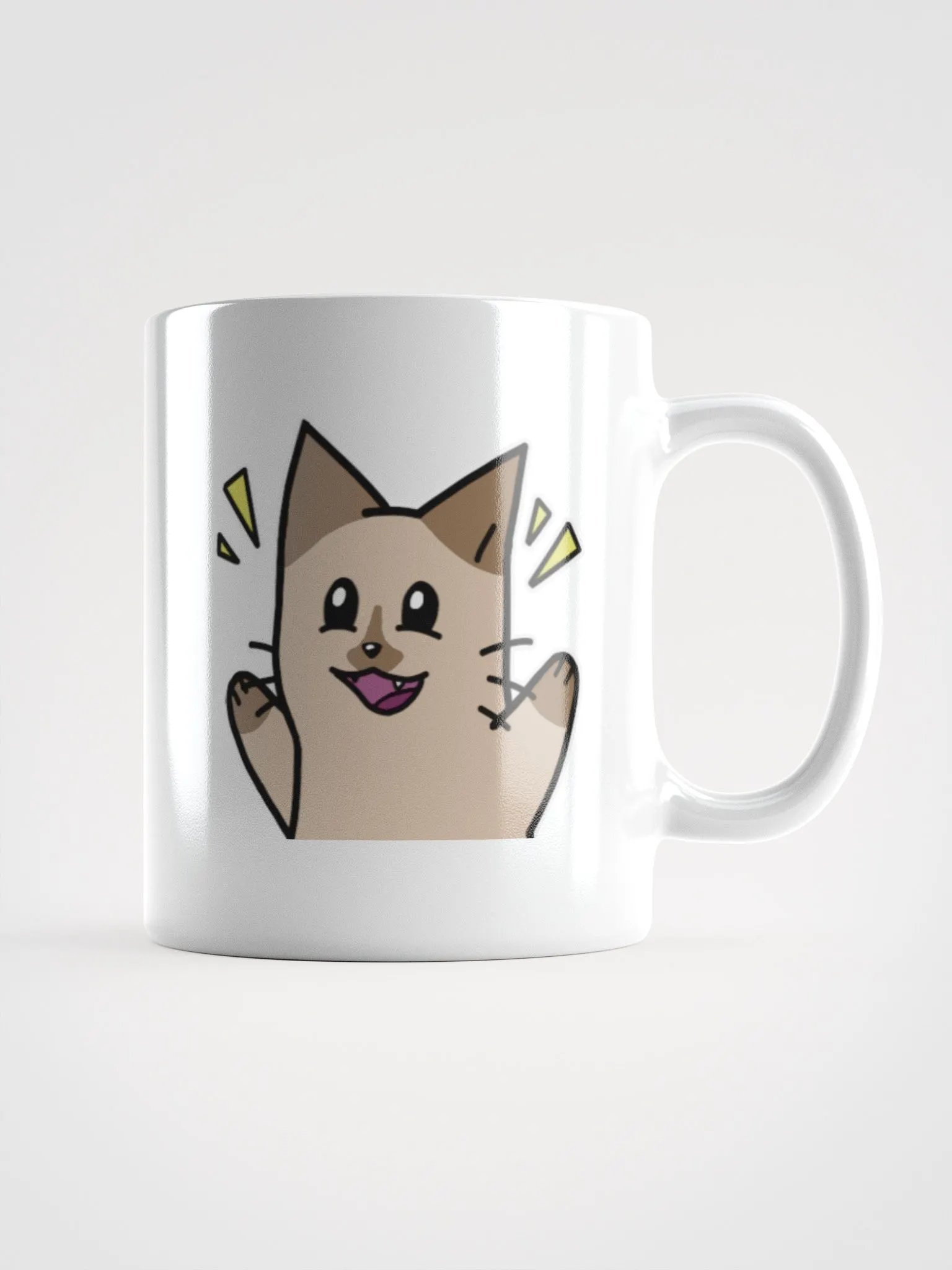 Happy Cat Emote Mug product image (2)