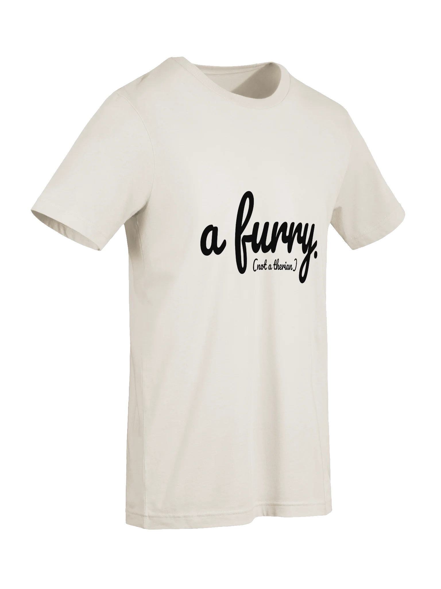 Clearly a furry t-shirt (light edition) product image (9)