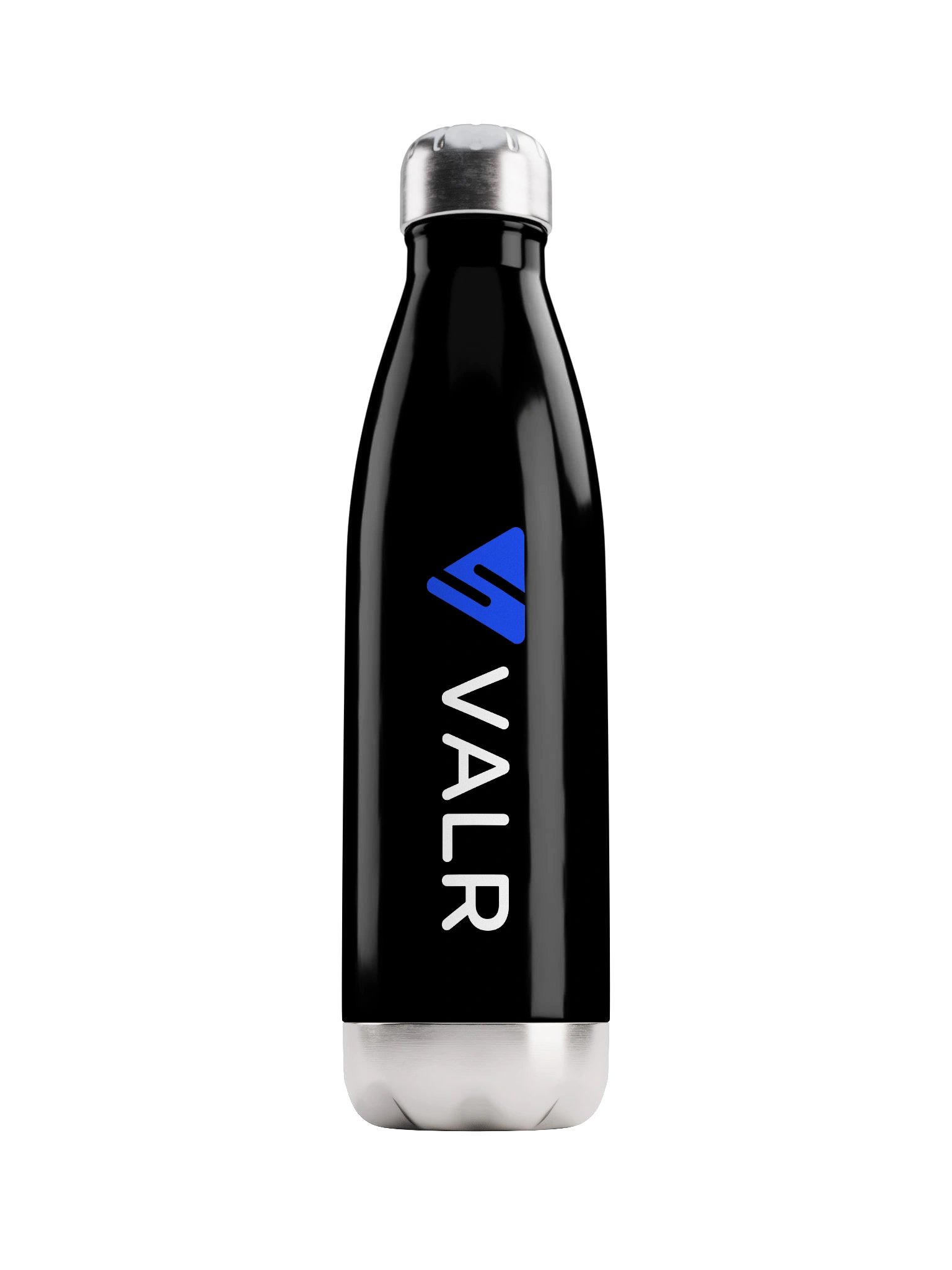 Black VALR Steel Water Bottle product image (1)