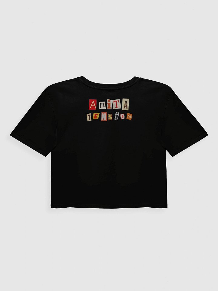 Anita Crop Top - Classic Logo in Black product image (2)