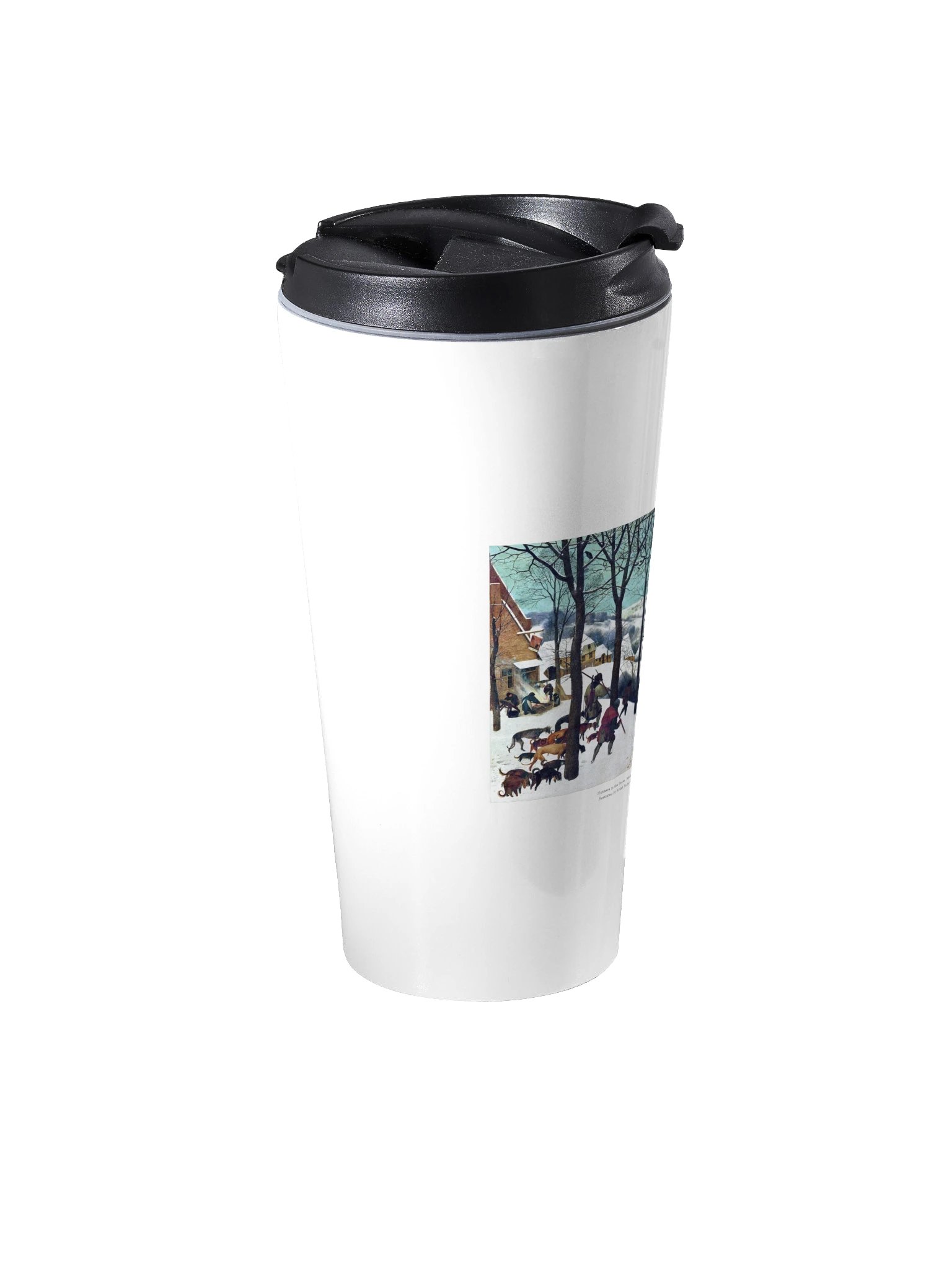 Hunters in the Snow (Winter) — Travel Mug product image (2)