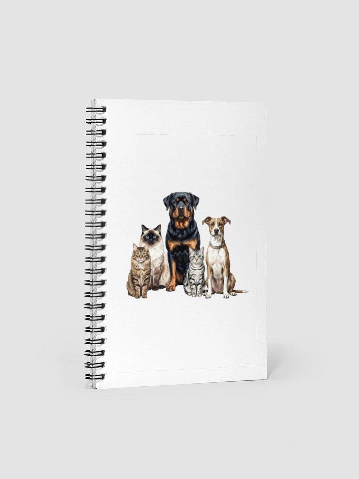 Dogs & Cats Together Notebook product image (1)