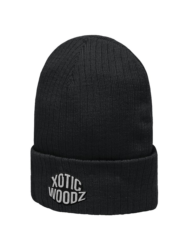 XOTIC WOODZ Ribbed Beanie: Eco-Friendly Style product image (13)