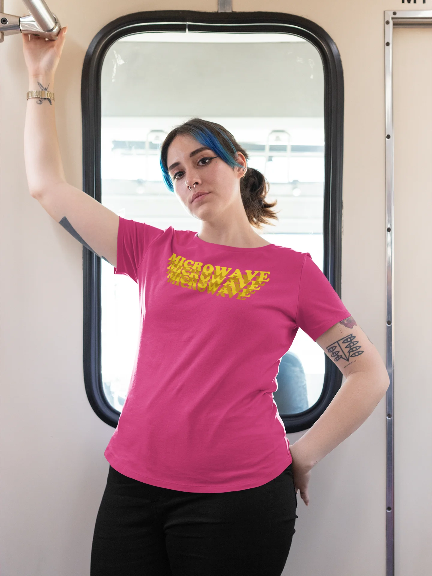 Microwave supersoft femme cut t-shirt product image (1)