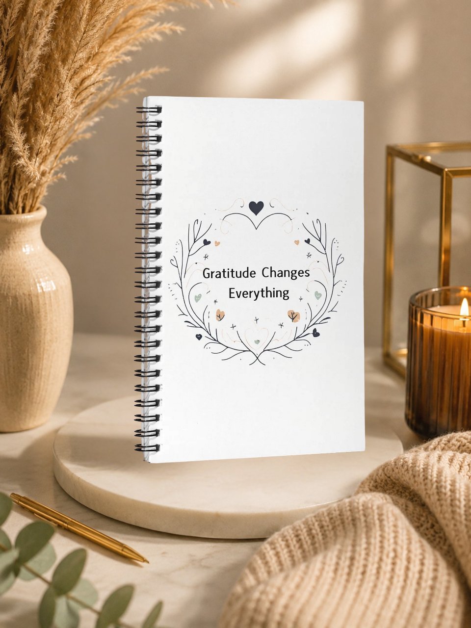 Gratitude Changes Everything Notebook – Daily Journal for Positivity product image (6)