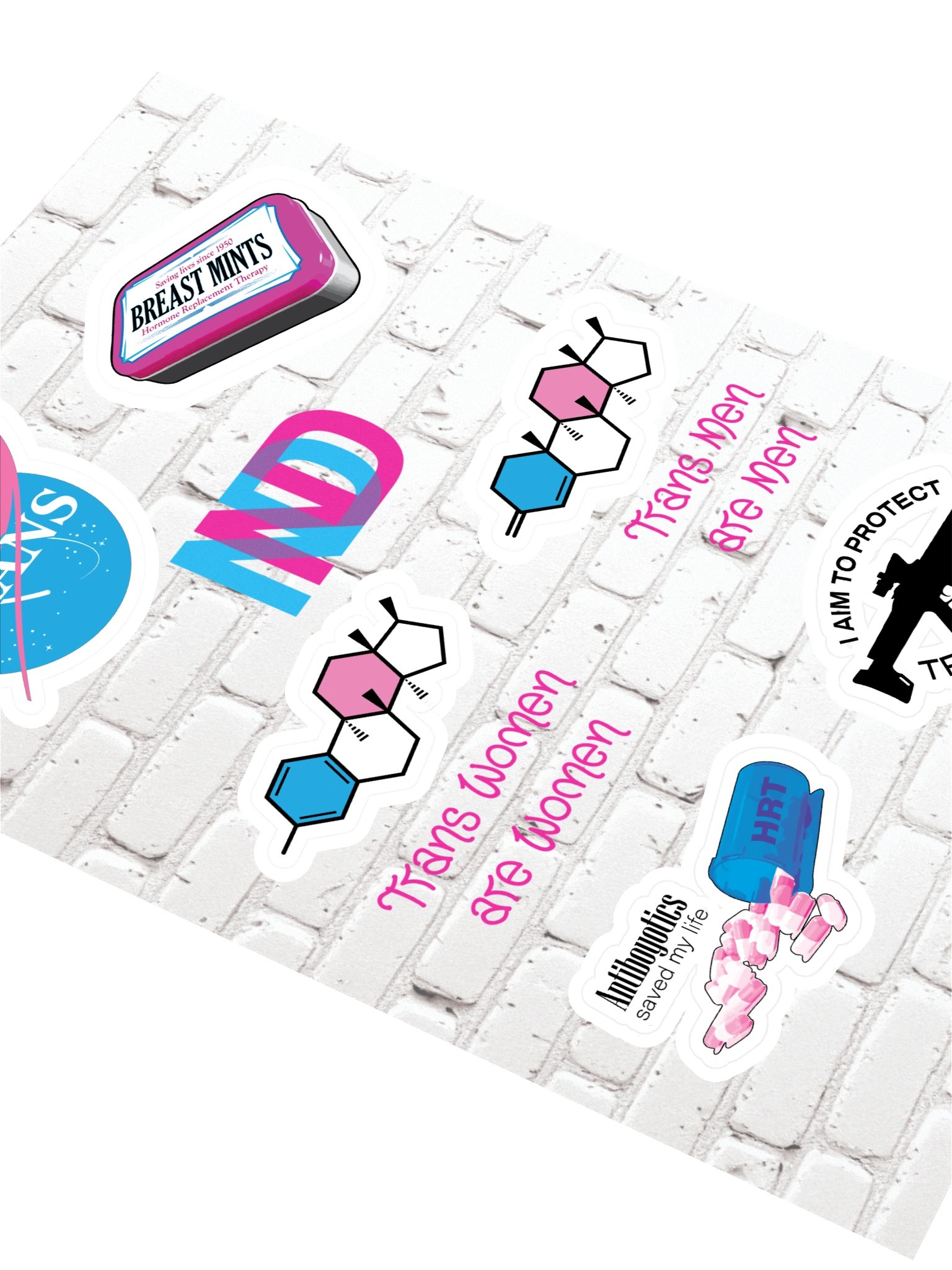 Trans Sticker Sheet product image (2)