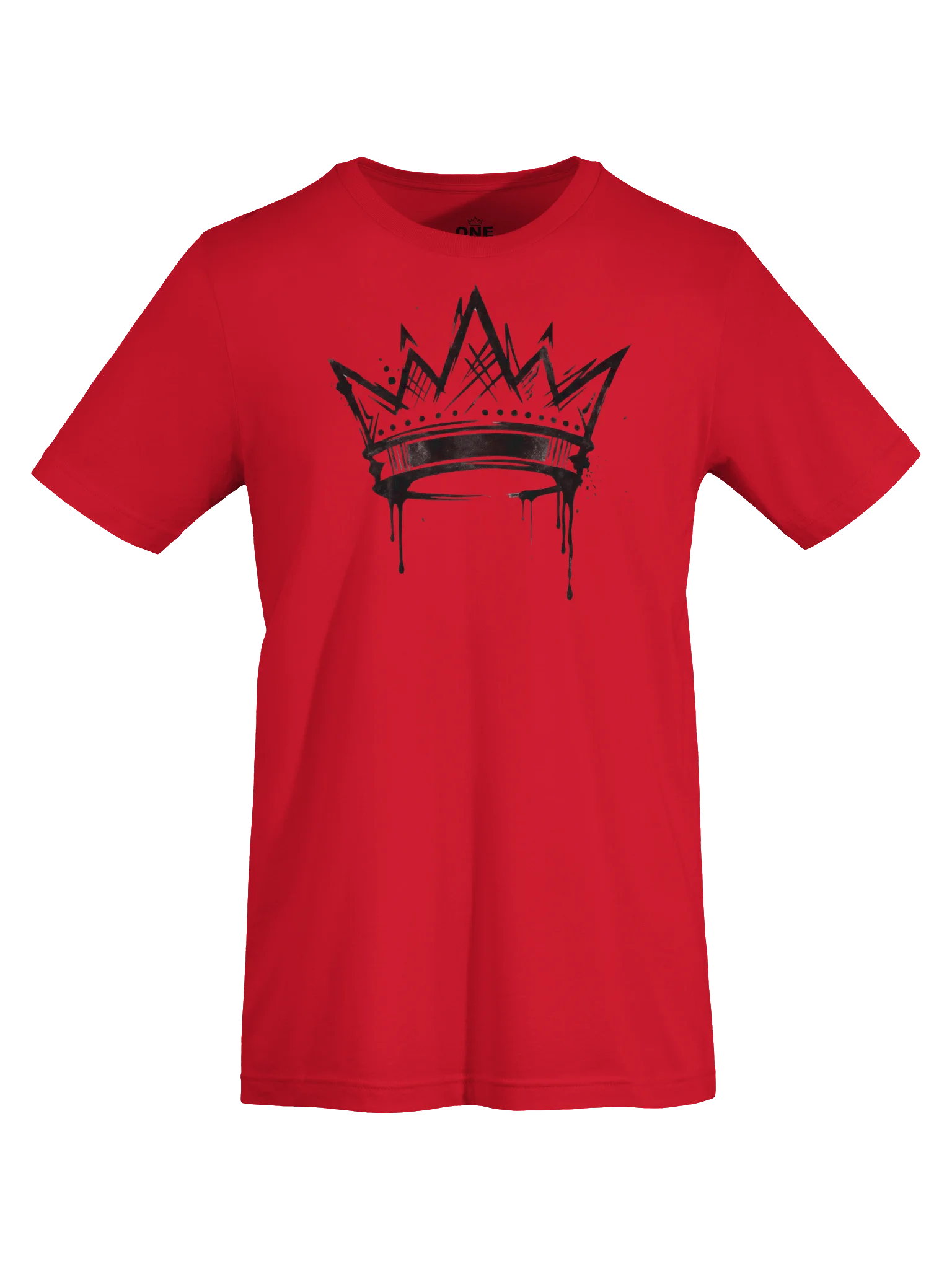 ONE KING True Crown Premium T-Shirt black print product image (2)