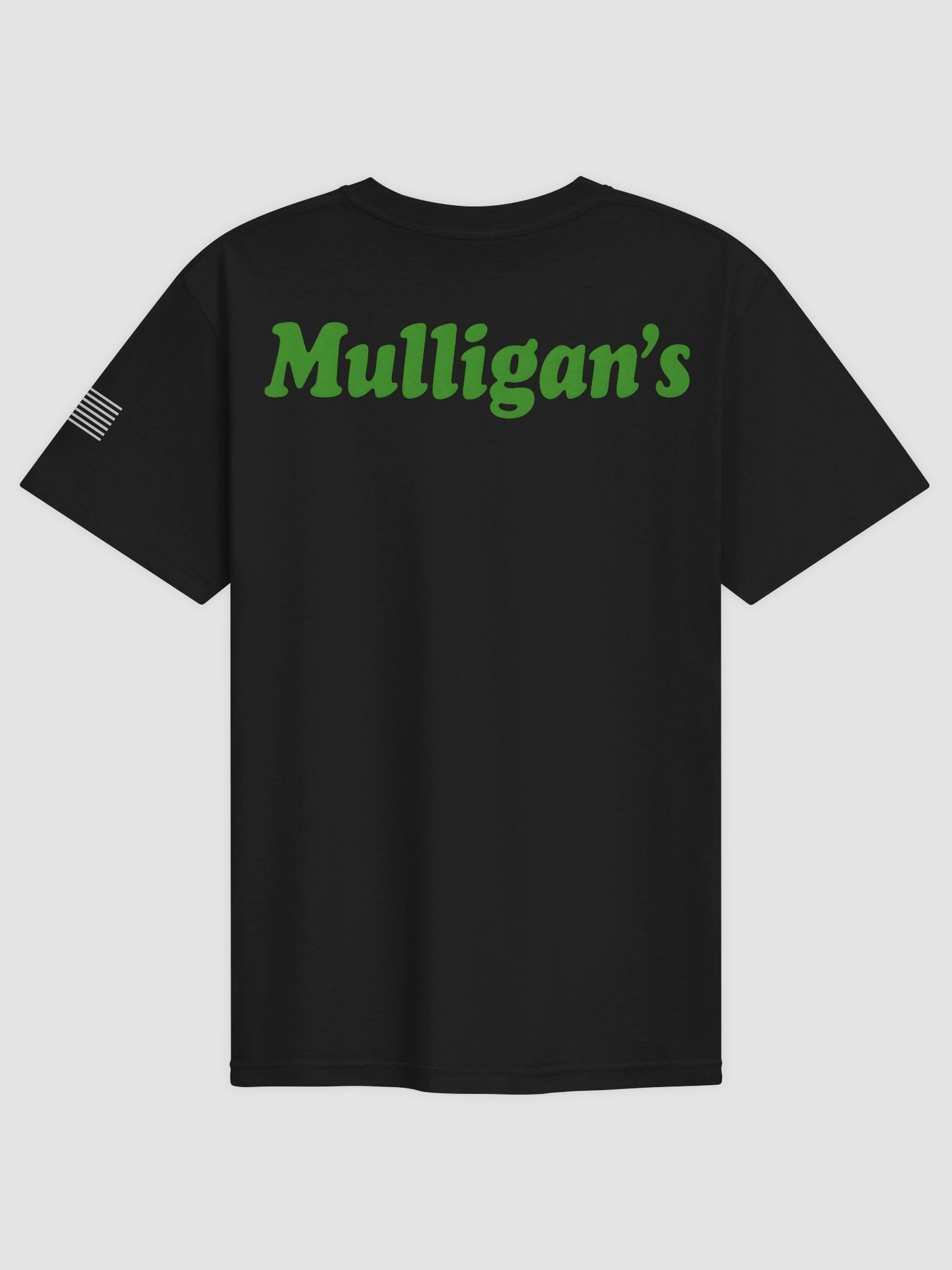 Mulligan’s Minimal Green Logo Tee product image (2)