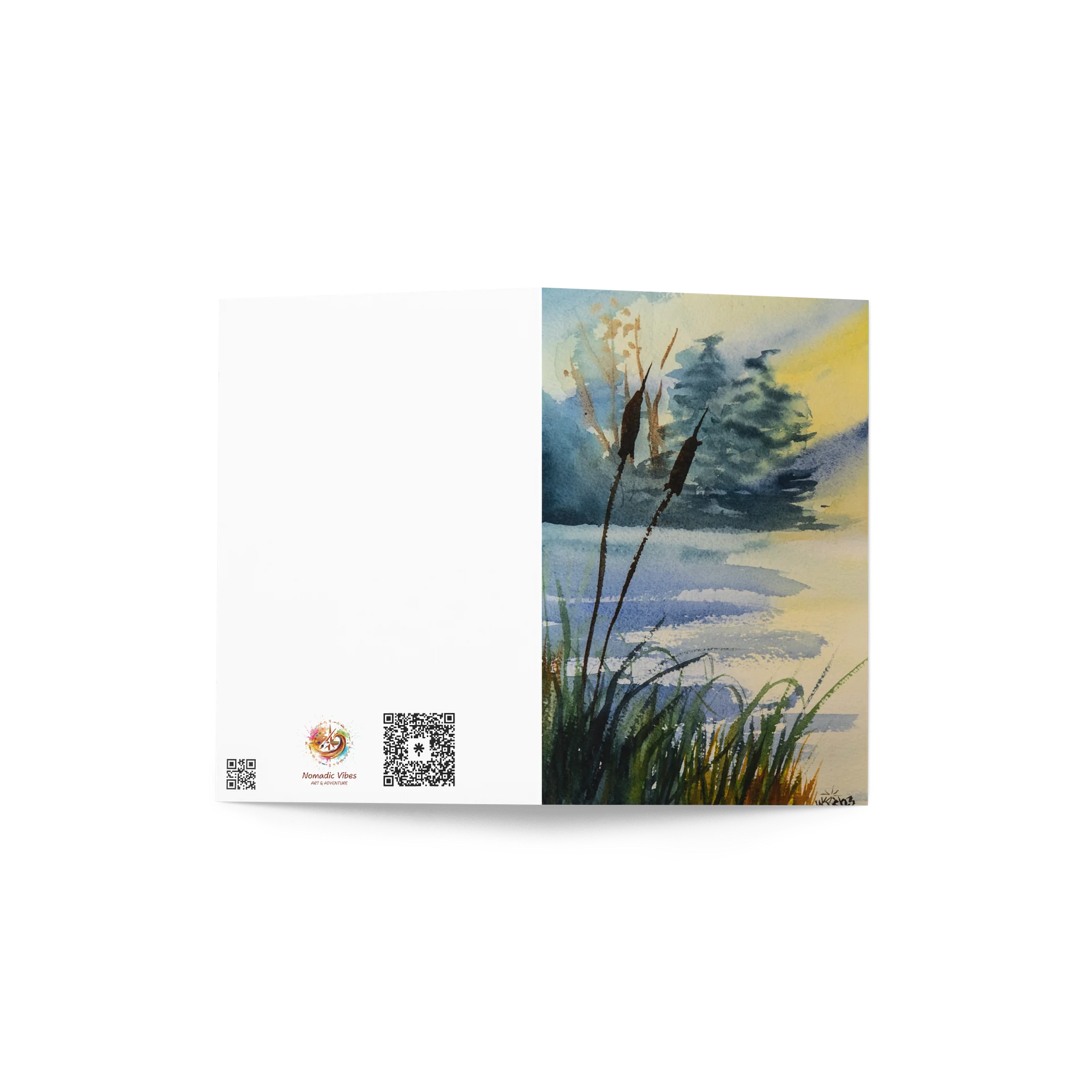 Cattail Dreams Greeting Card product image (2)