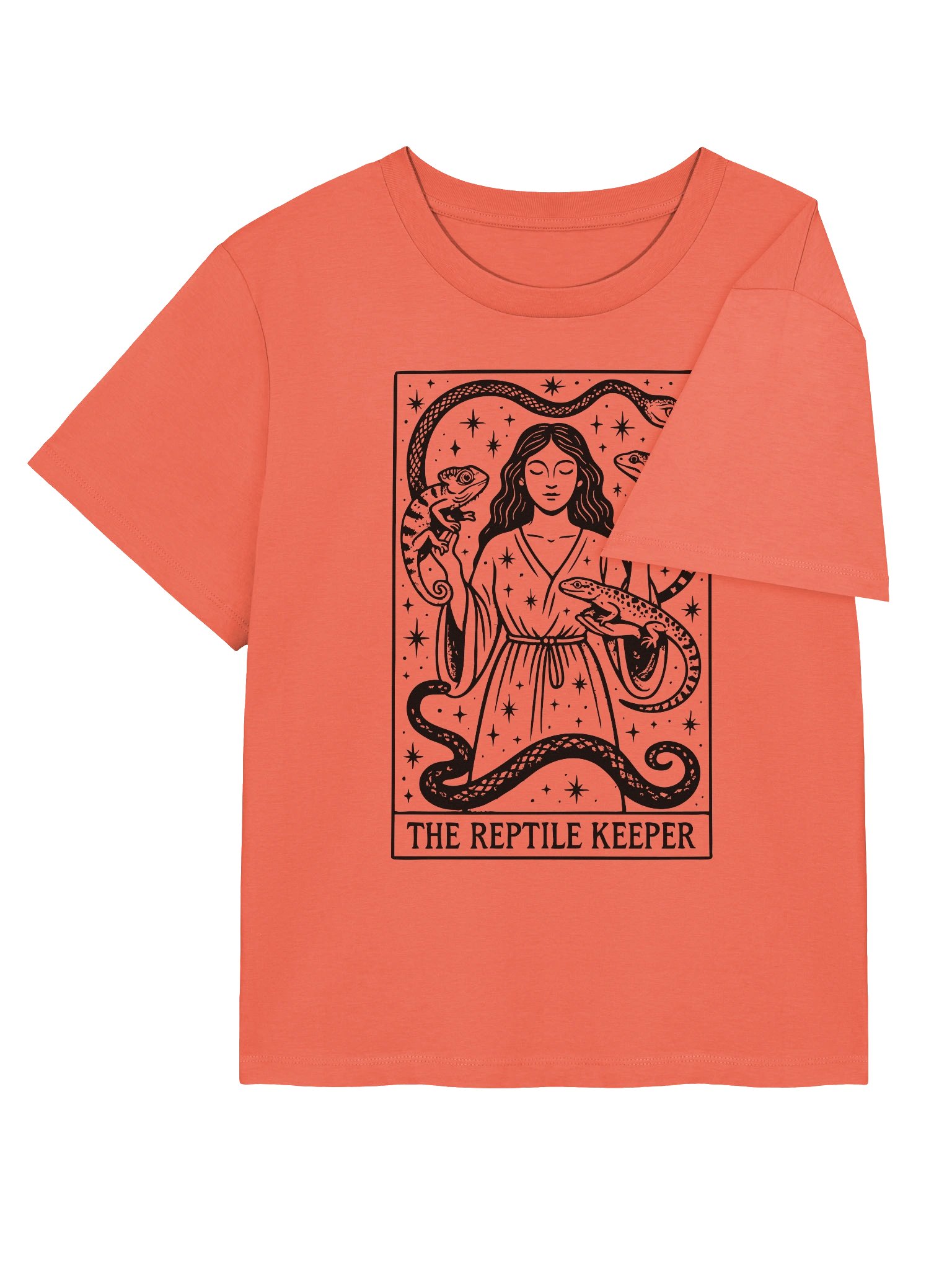 🐍 "The Reptile Keeper Tarot Tee" product image (3)