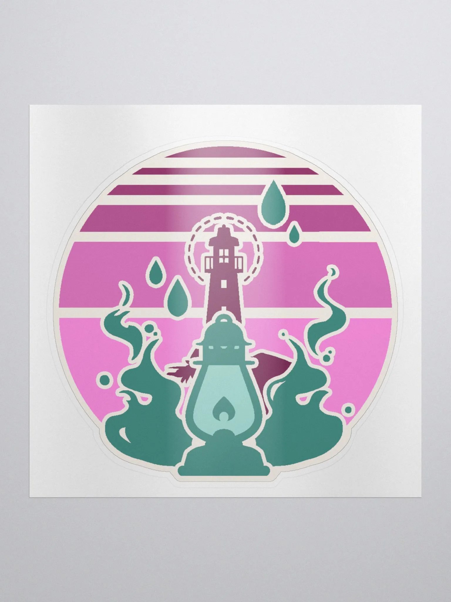 Safety in the Lighthouse | Kiss-Cut Sticker product image (1)