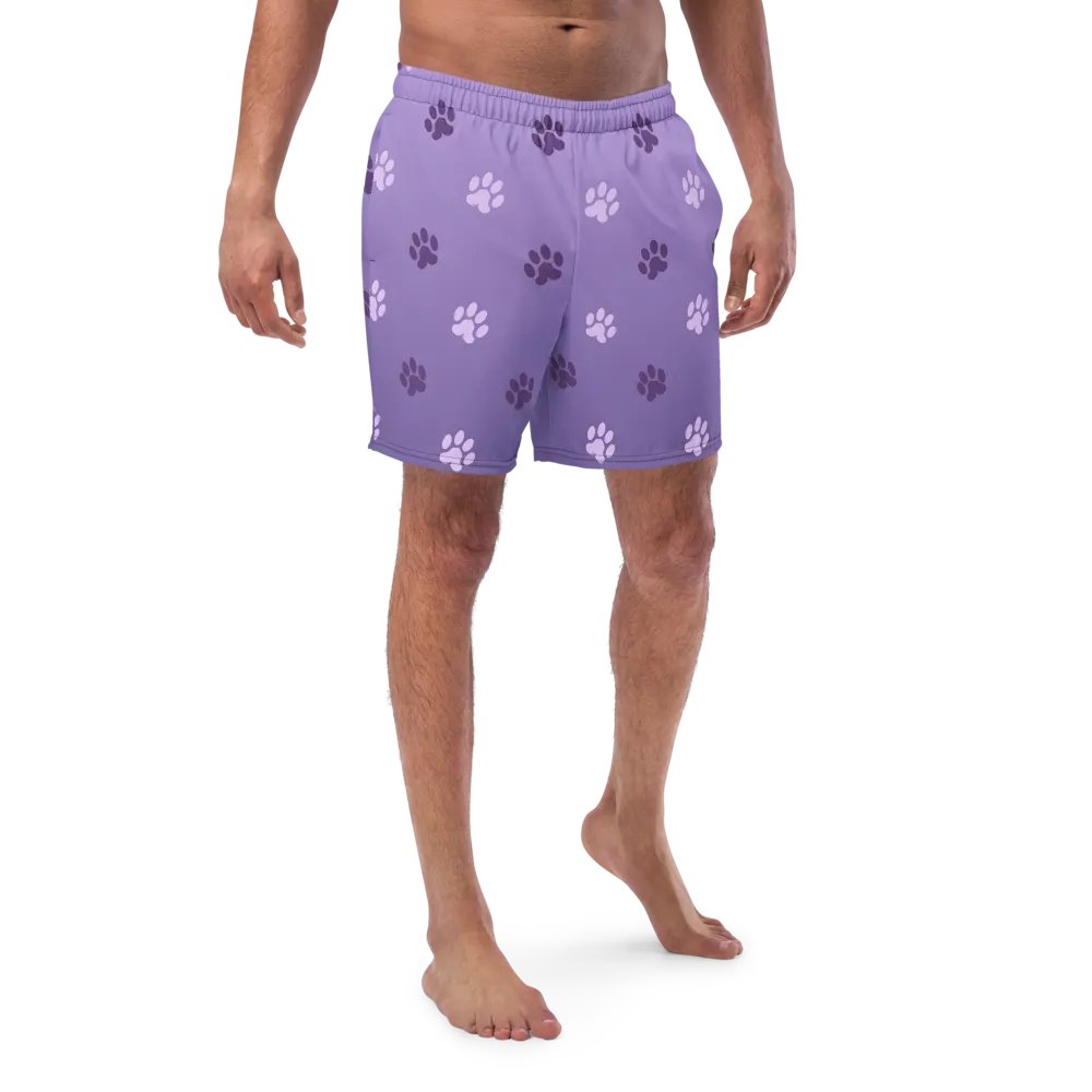 Paw Print Swim Trunks product image (4)