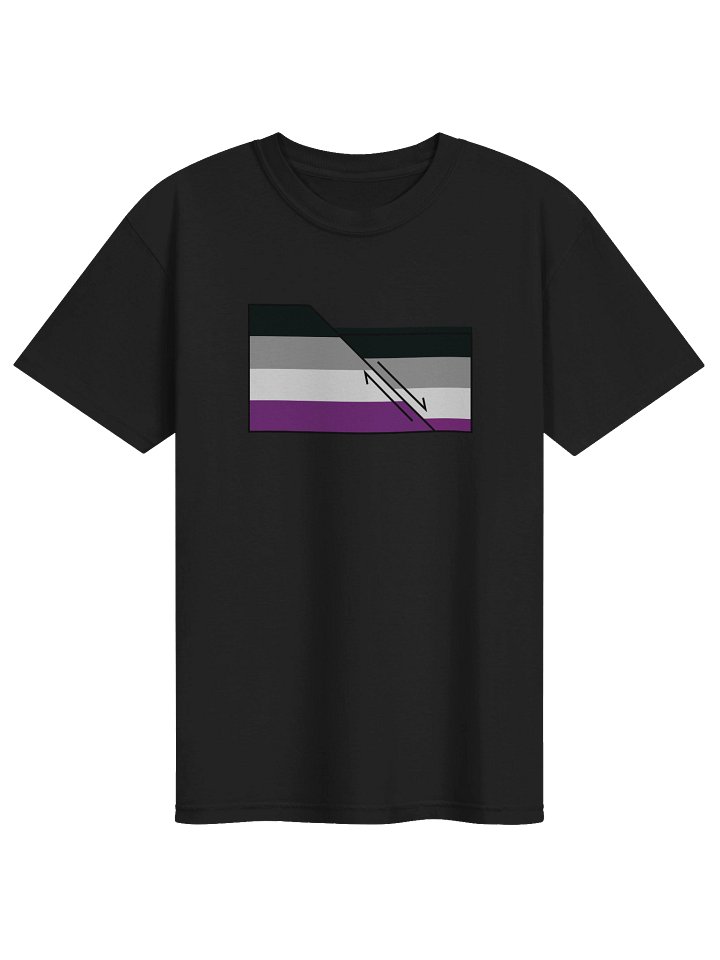 Ace Faulted Pride Flag Regular Fit T product image (1)