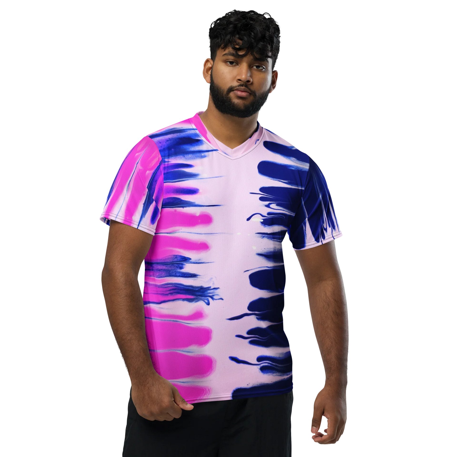 Transgender Flag Collection All-Over Print Recycled Unisex Sports Jersey by Sublicolor product image (1)