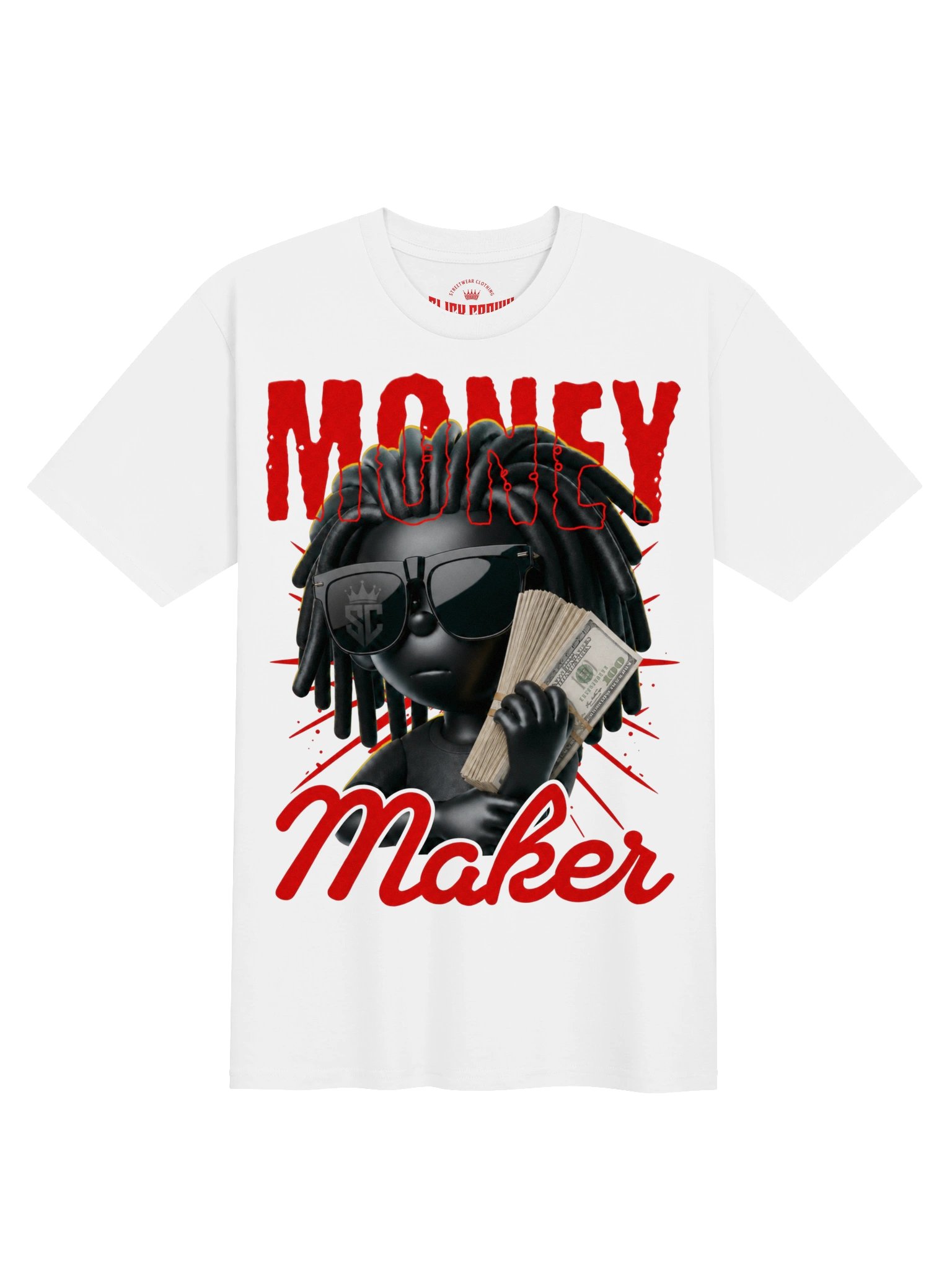 "MONEY MAKER" Premium Heavyweight Tee product image (1)