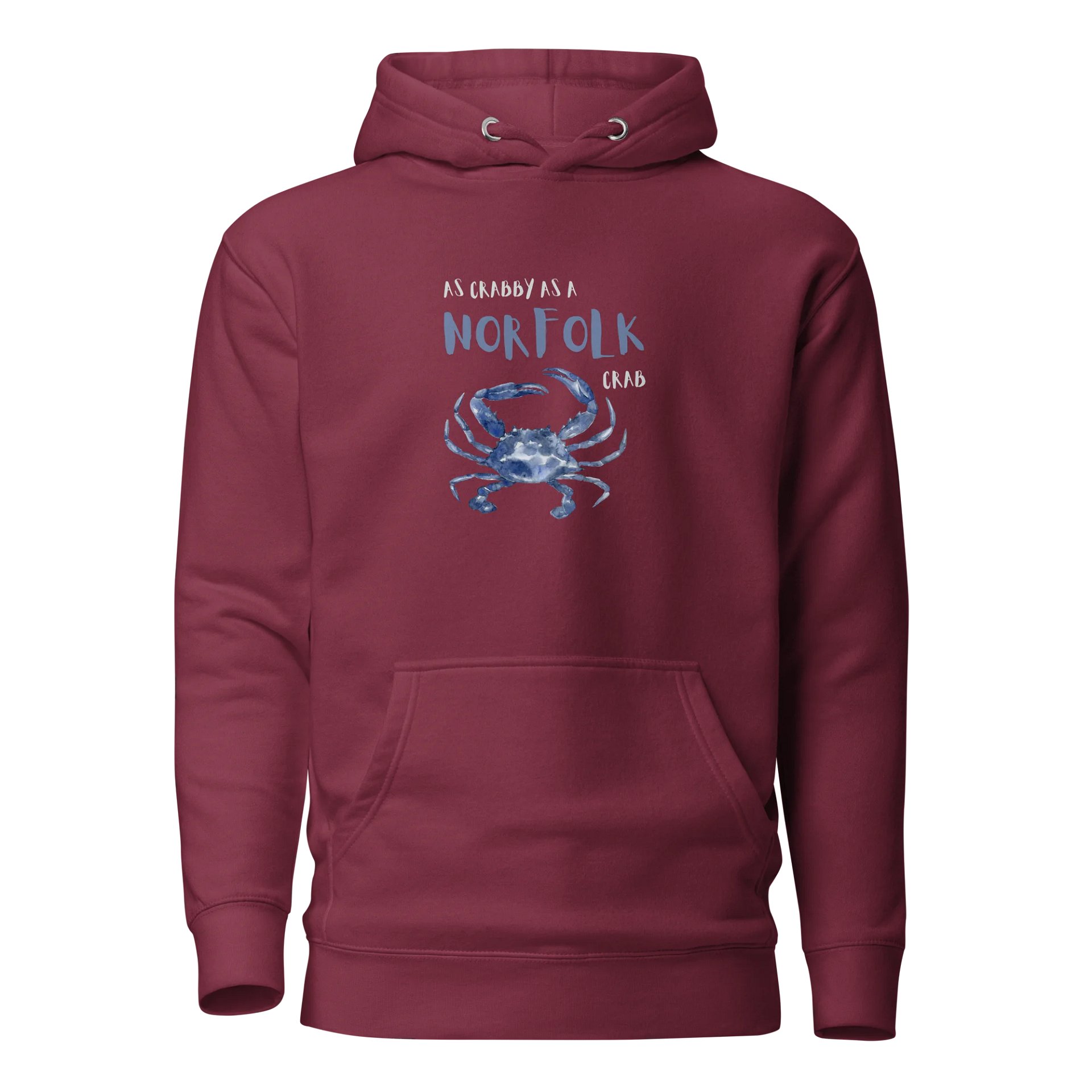 As Crabby as a Norfolk Crab Hoodie product image (2)