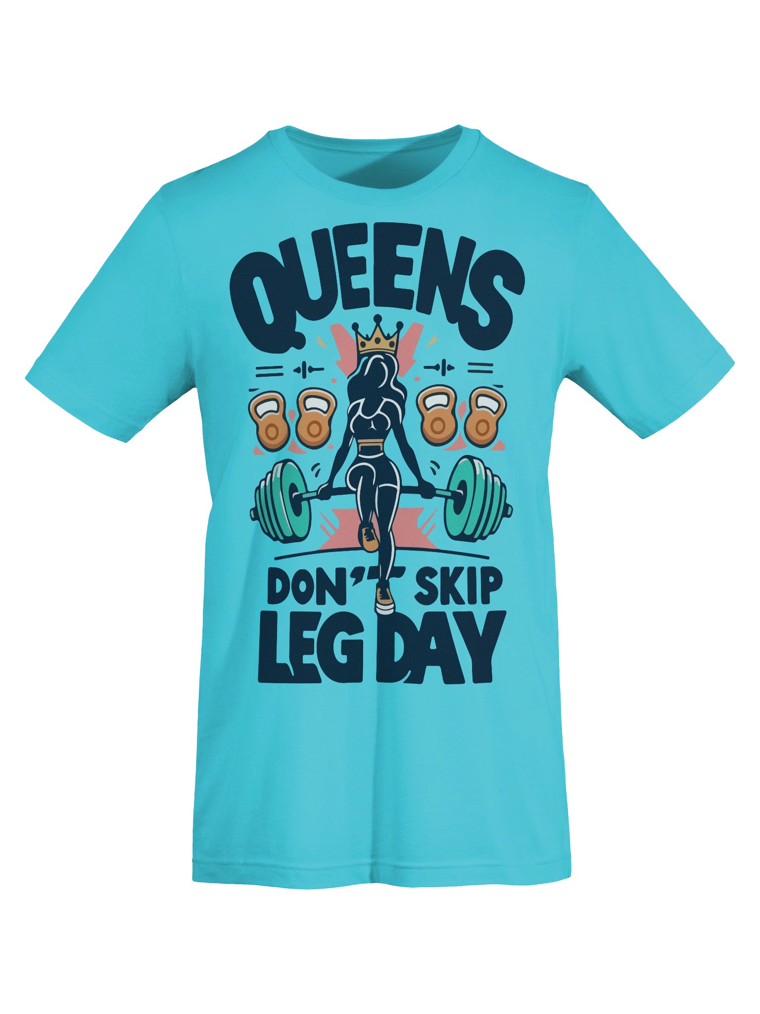 Queen of Leg Day – Fitness Diva Tee product image (66)