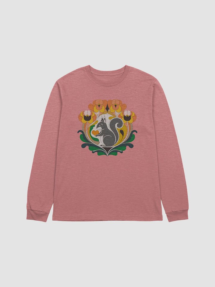 Loveable Squirrel Heart Long Sleeve Tee product image (1)