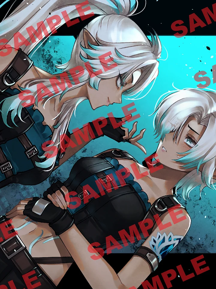 [Digital Wallpaper] 2560x1440 QHD — Whispers Between Reflections product image (1)