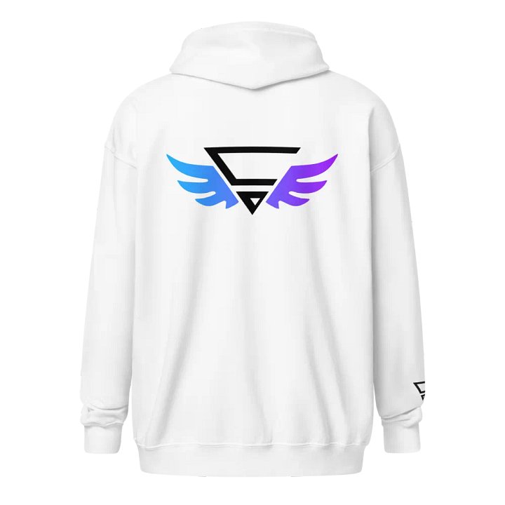 CraytoX Zip-Hoodie - White product image (1)