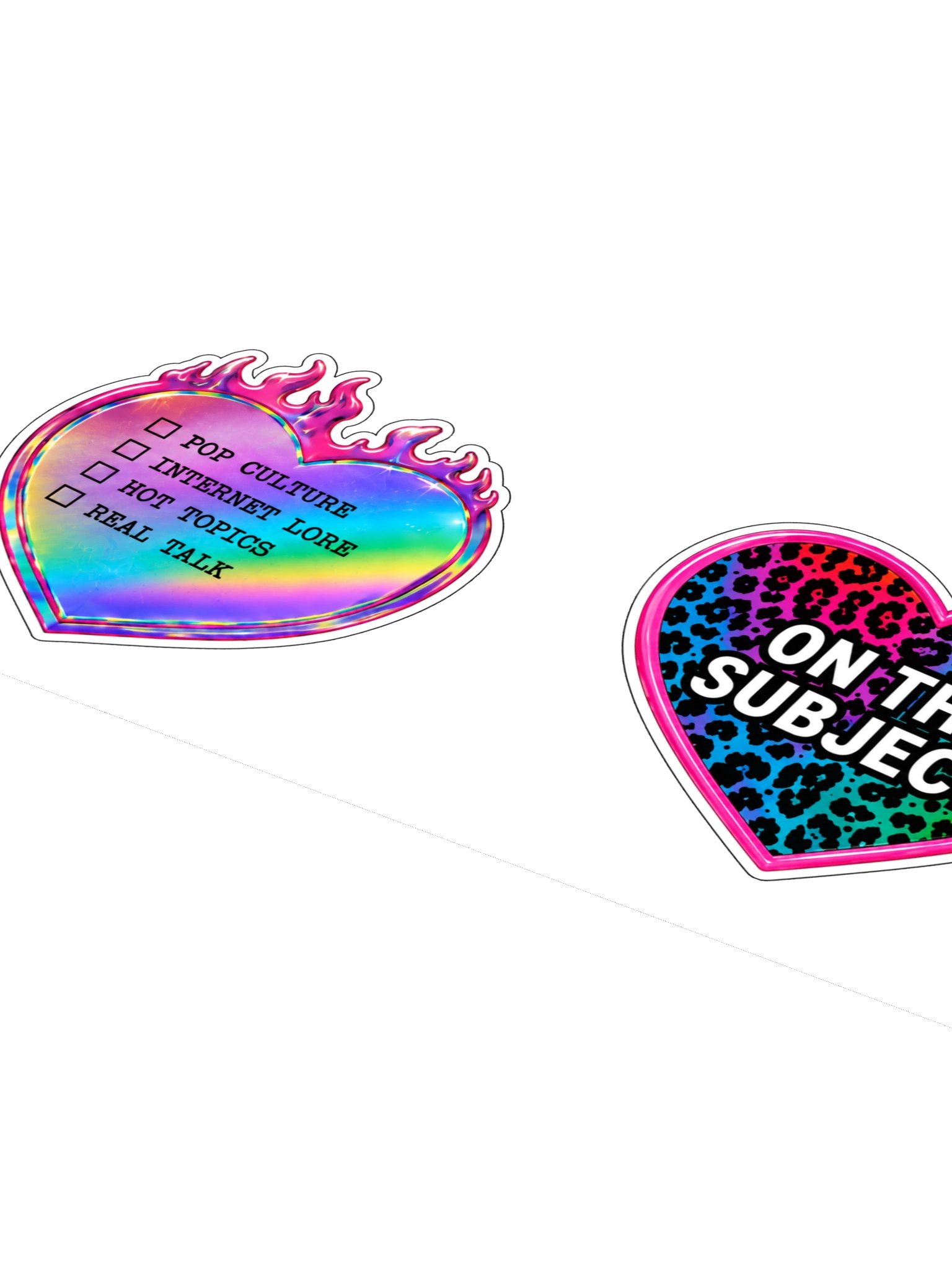 STAY RAD RAINBOW STICKER PACK product image (4)