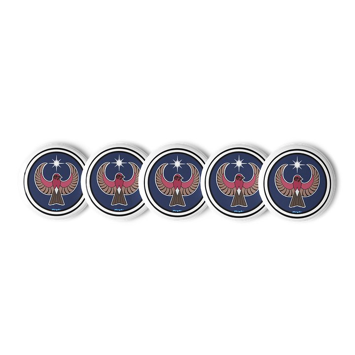 Purple Finch- Resistance. NH. (5-pack buttons) product image (1)