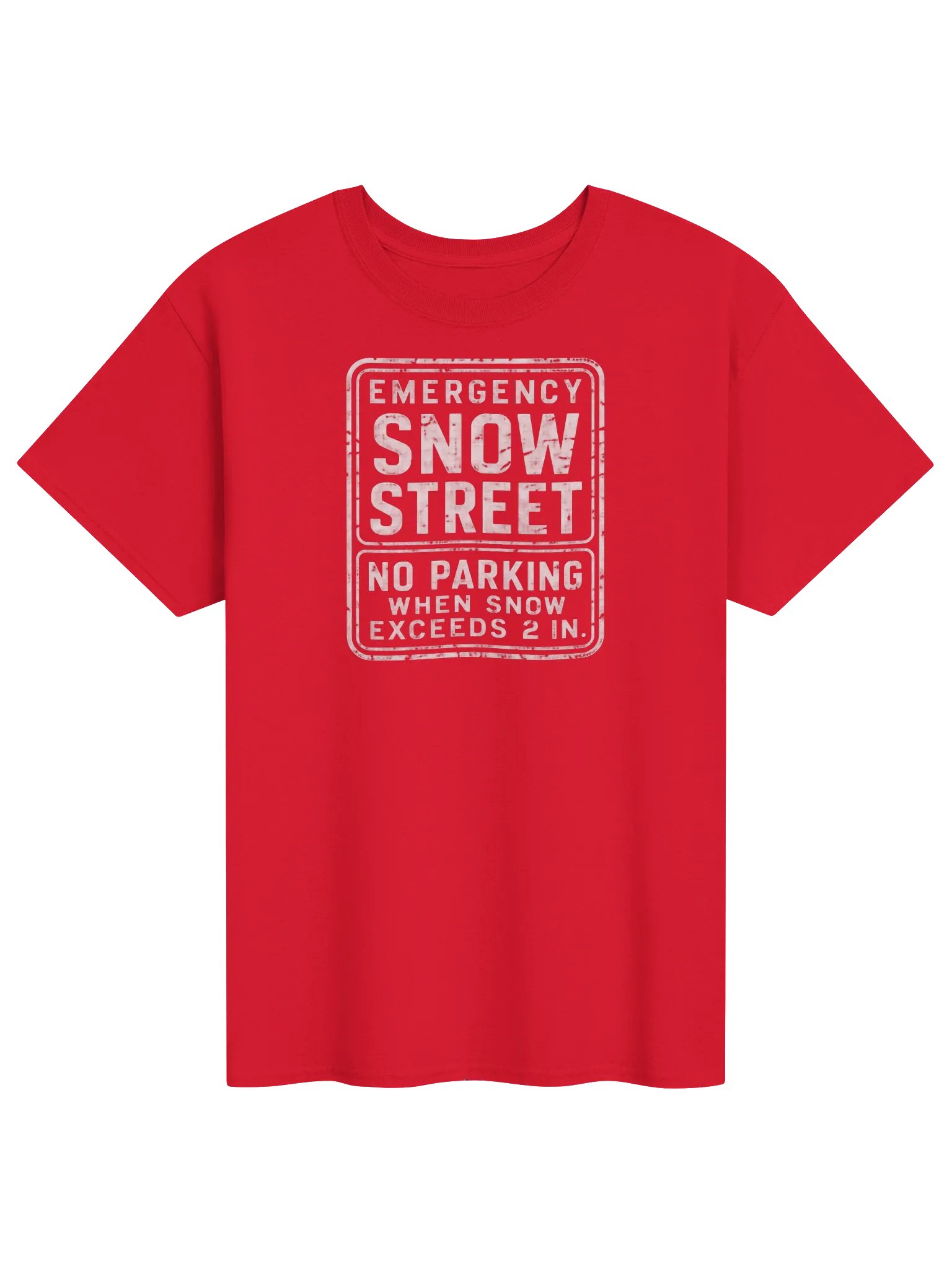 Emergency Snow Street – Orson Inspired T-Shirt product image (1)