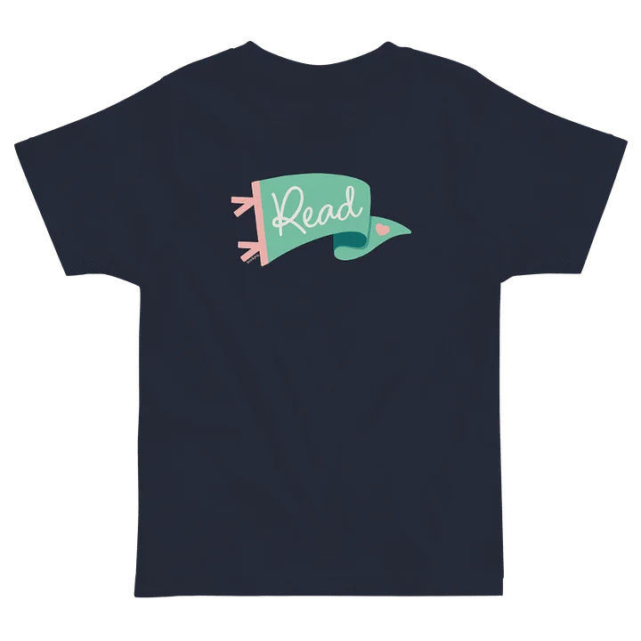 Go Team...Read! Mint Pennant Toddler T-Shirt product image (1)