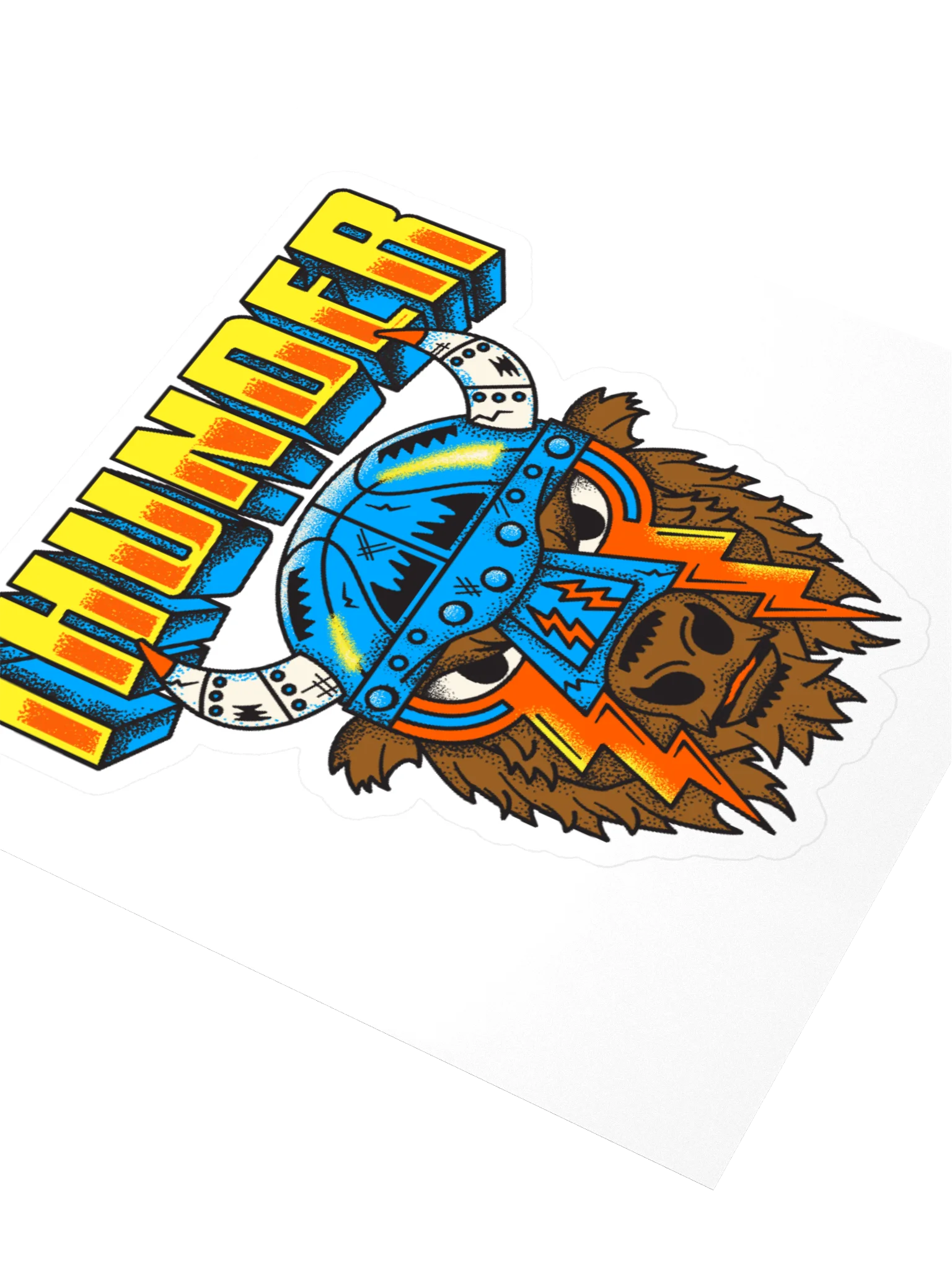 Thunder Comic Sticker product image (8)
