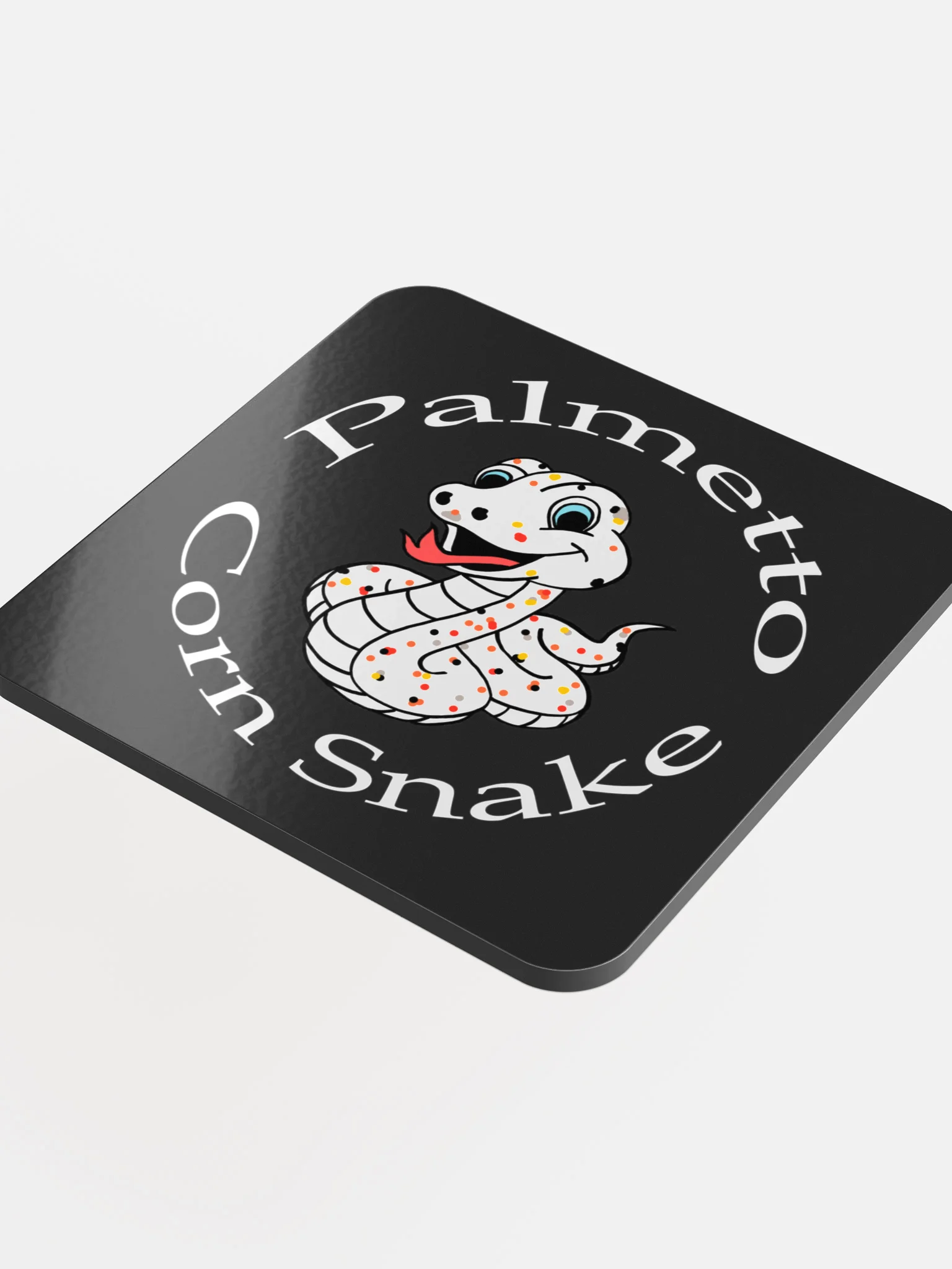 Glossed Cork Coaster - Palmetto product image (1)