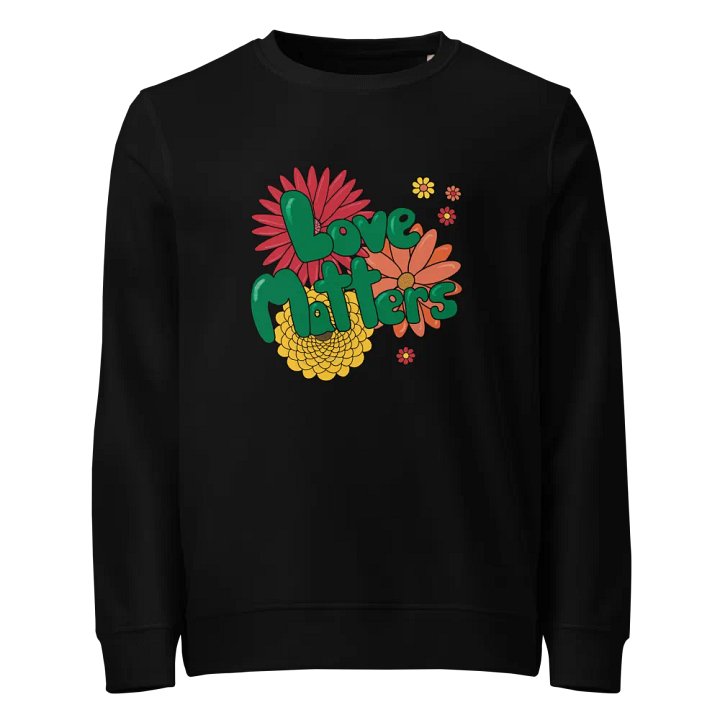 Love Matters Floral Sweatshirt product image (2)