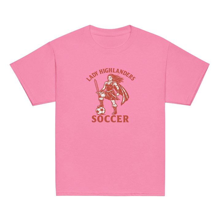 Lady Highlanders Youth Soccer Tee product image (16)