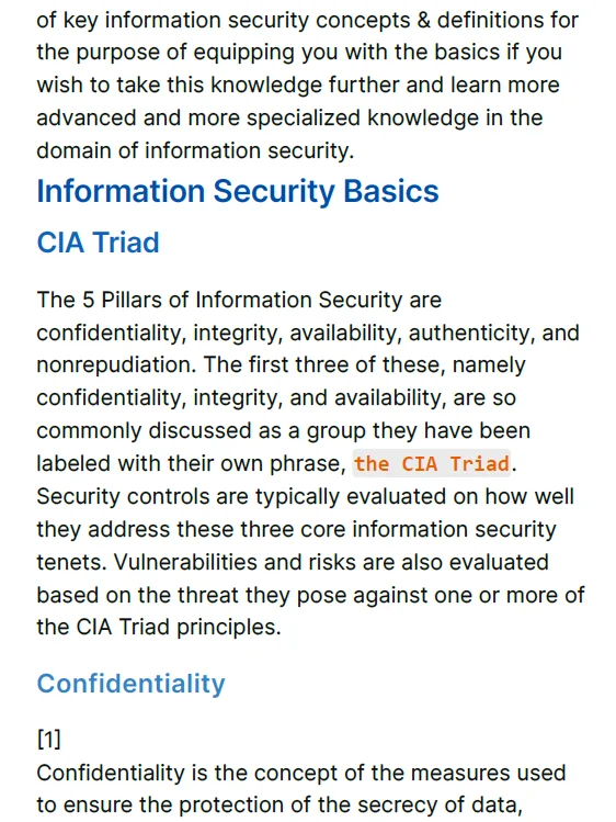 Information Security 101 | Study Notes product image (2)
