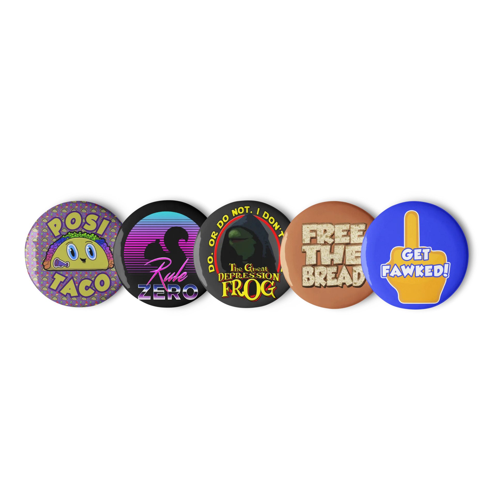 Squirrel Station Button Set 2 product image (1)