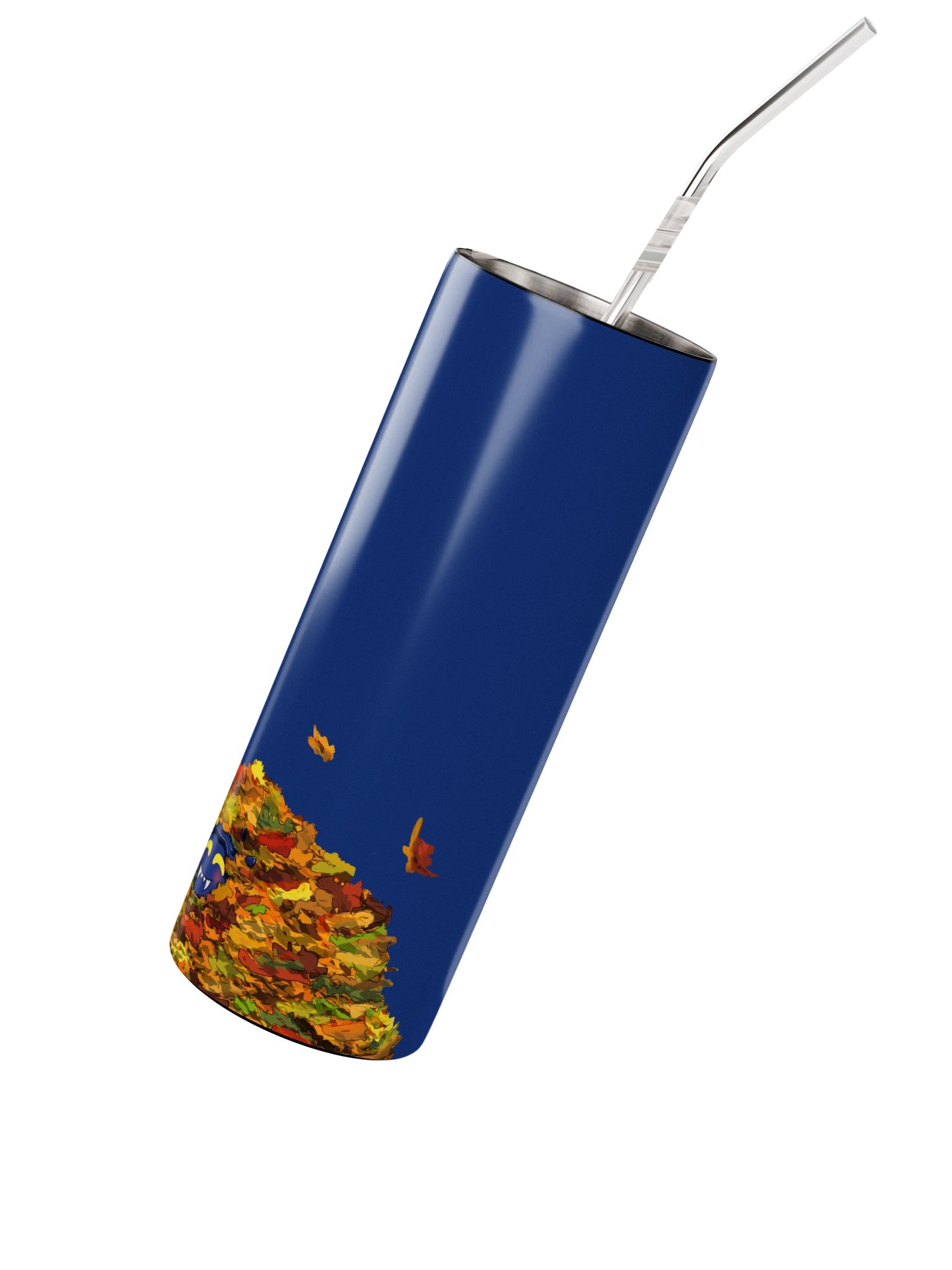 Lil Cherny in the Leaves Stainless Steel Tumbler product image (4)