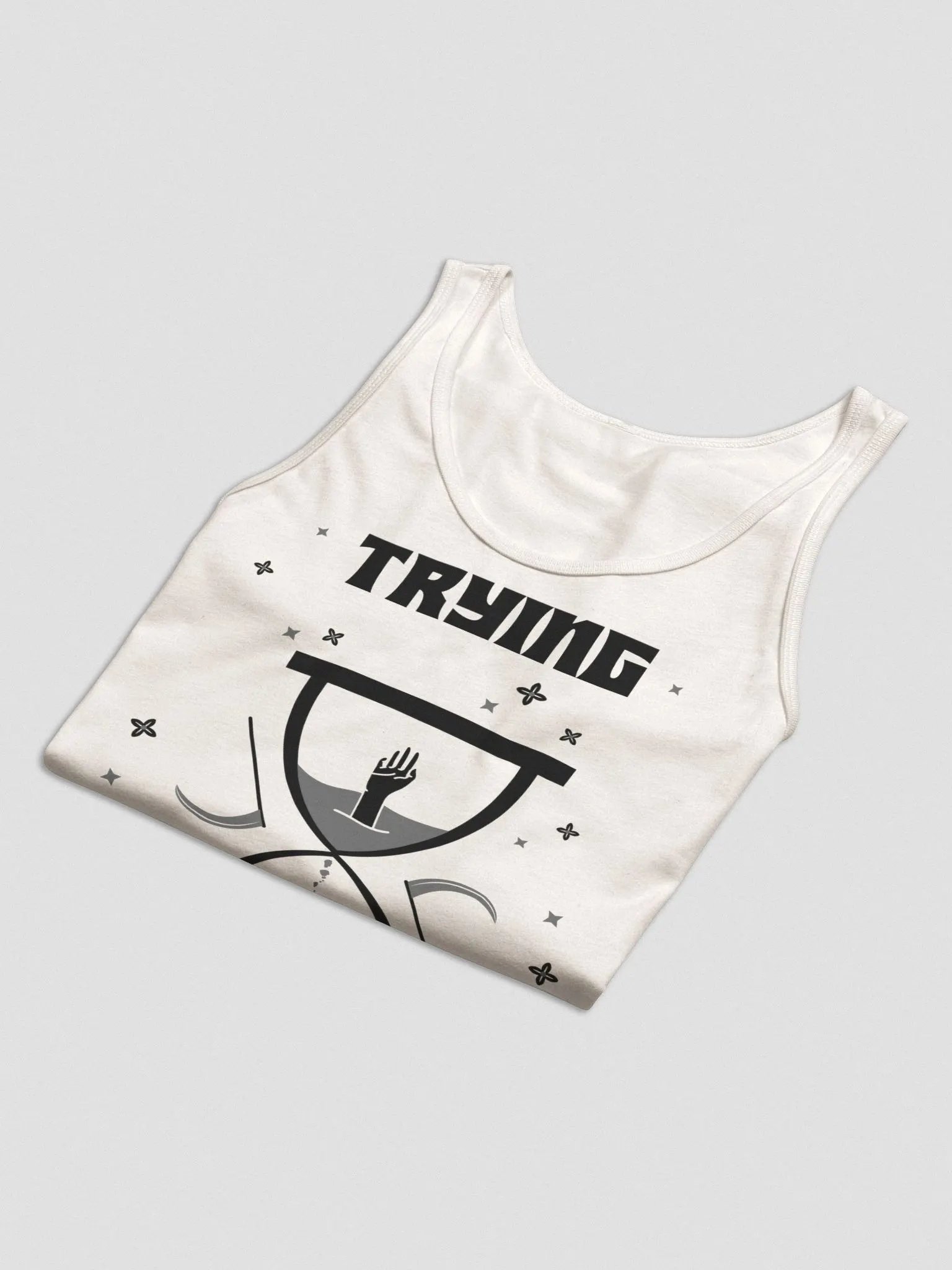 Trying Times jersey tank top product image (7)