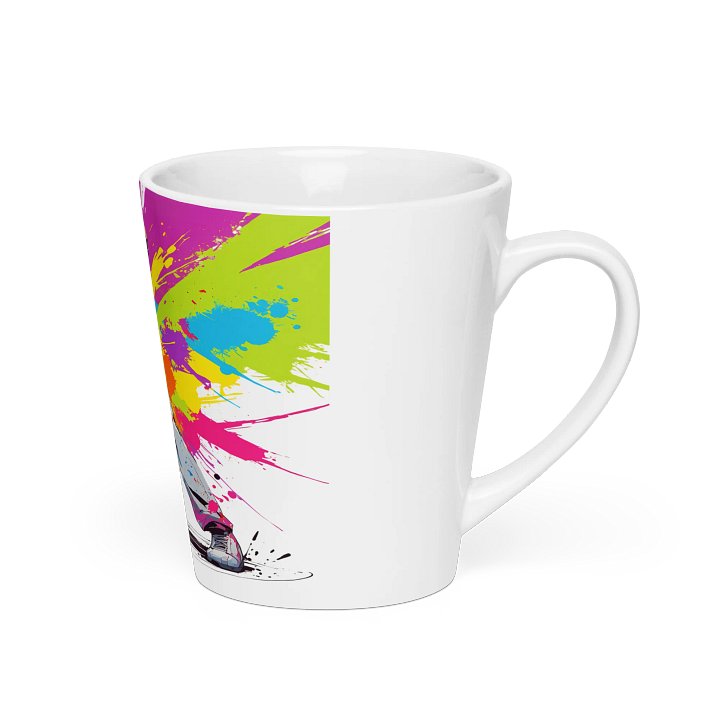 Latte Mug ( D_0144_Color Kick Taekwondo Boy of the Streets ) product image (2)