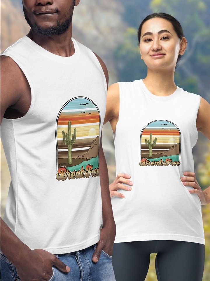 Muscle Tank Top - Break Free Cactus product image (7)