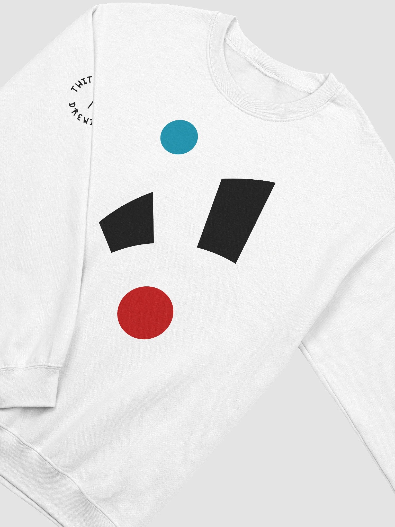 Crewneck - Abstract Logo (White) product image (3)
