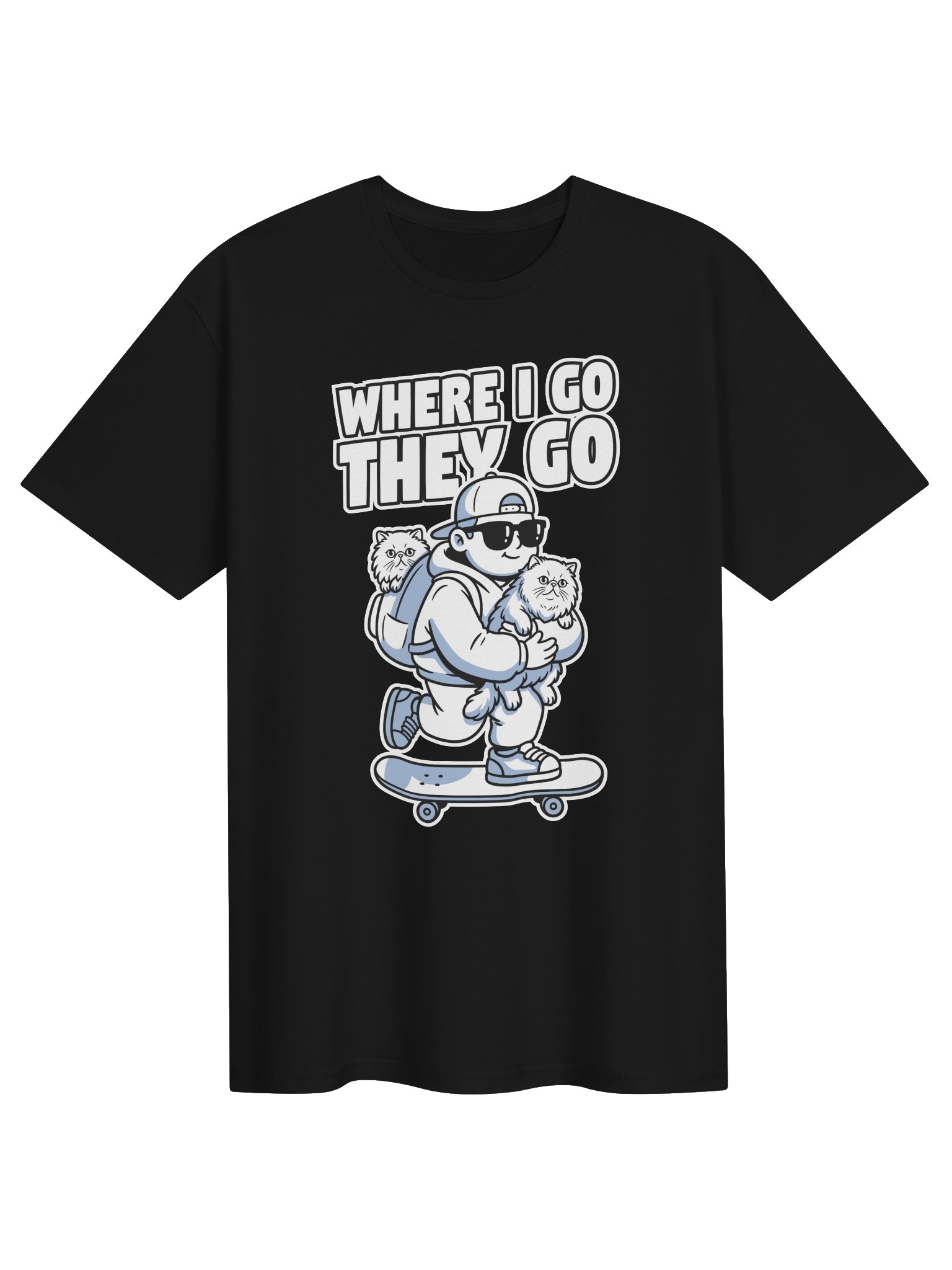 Where I Go They Go Tee product image (2)