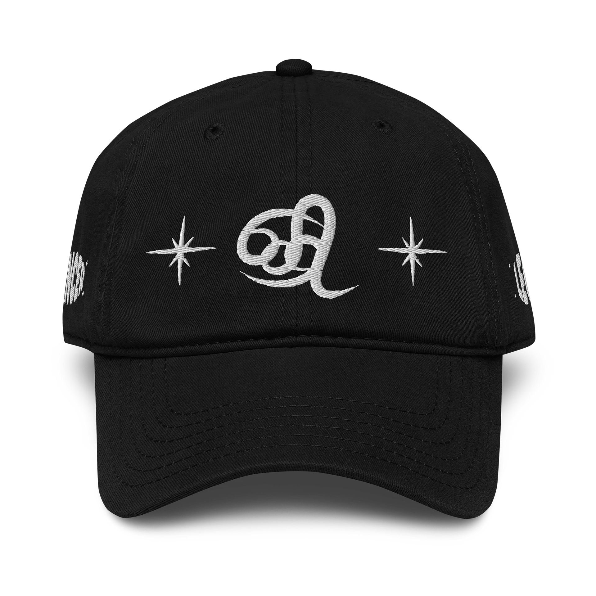 cancer-leo cusp dad hat (white) product image (1)