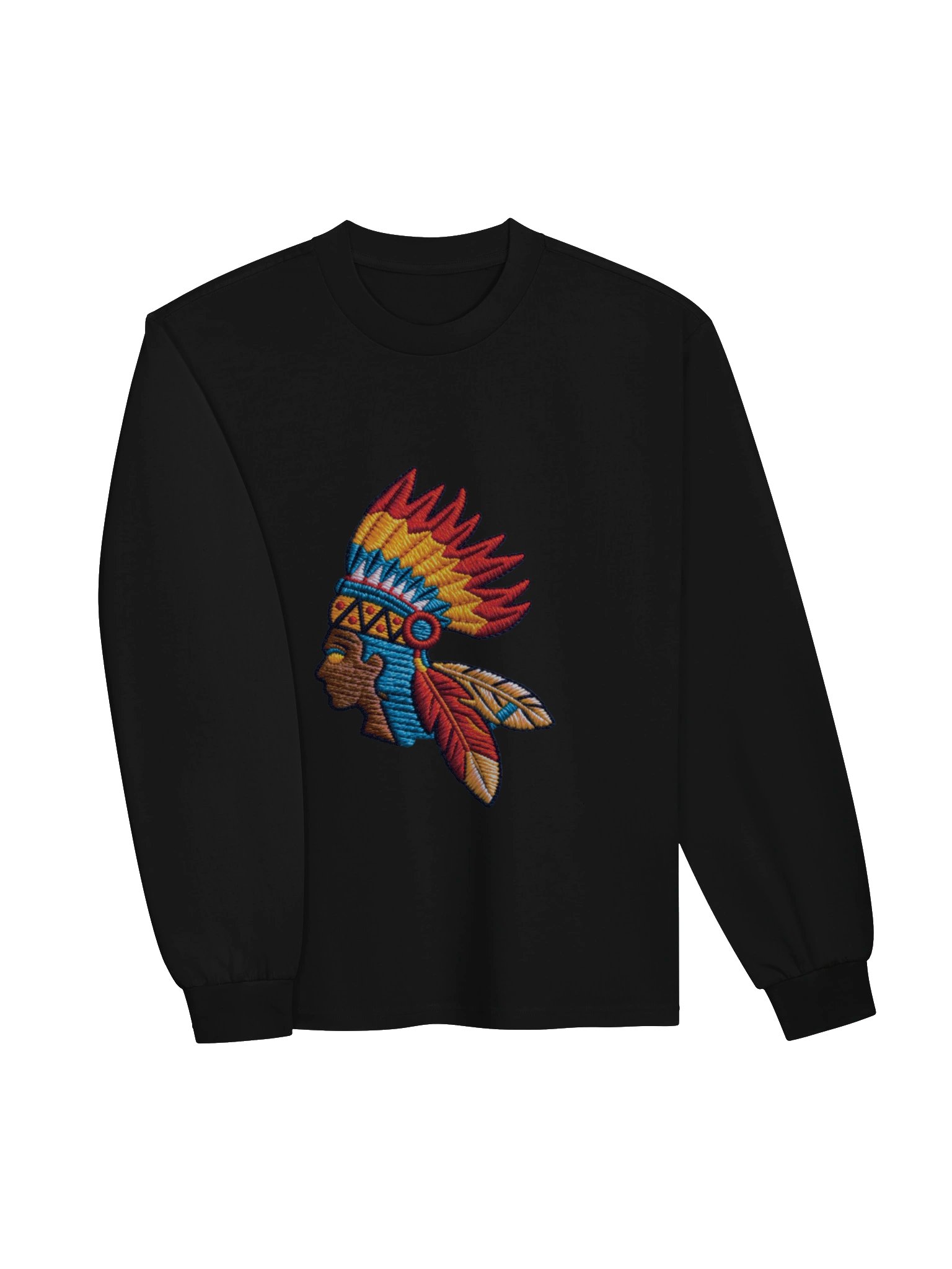 Aborigine In Lak'ech Ala K'in Crewneck Sweatshirt — Mayan Culture Ancestral Streetwear | Lawin & Drawin product image (3)