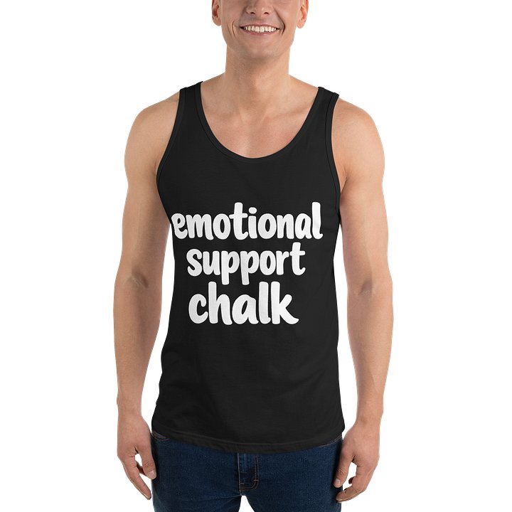 Emtional support chalk guys tank product image (1)