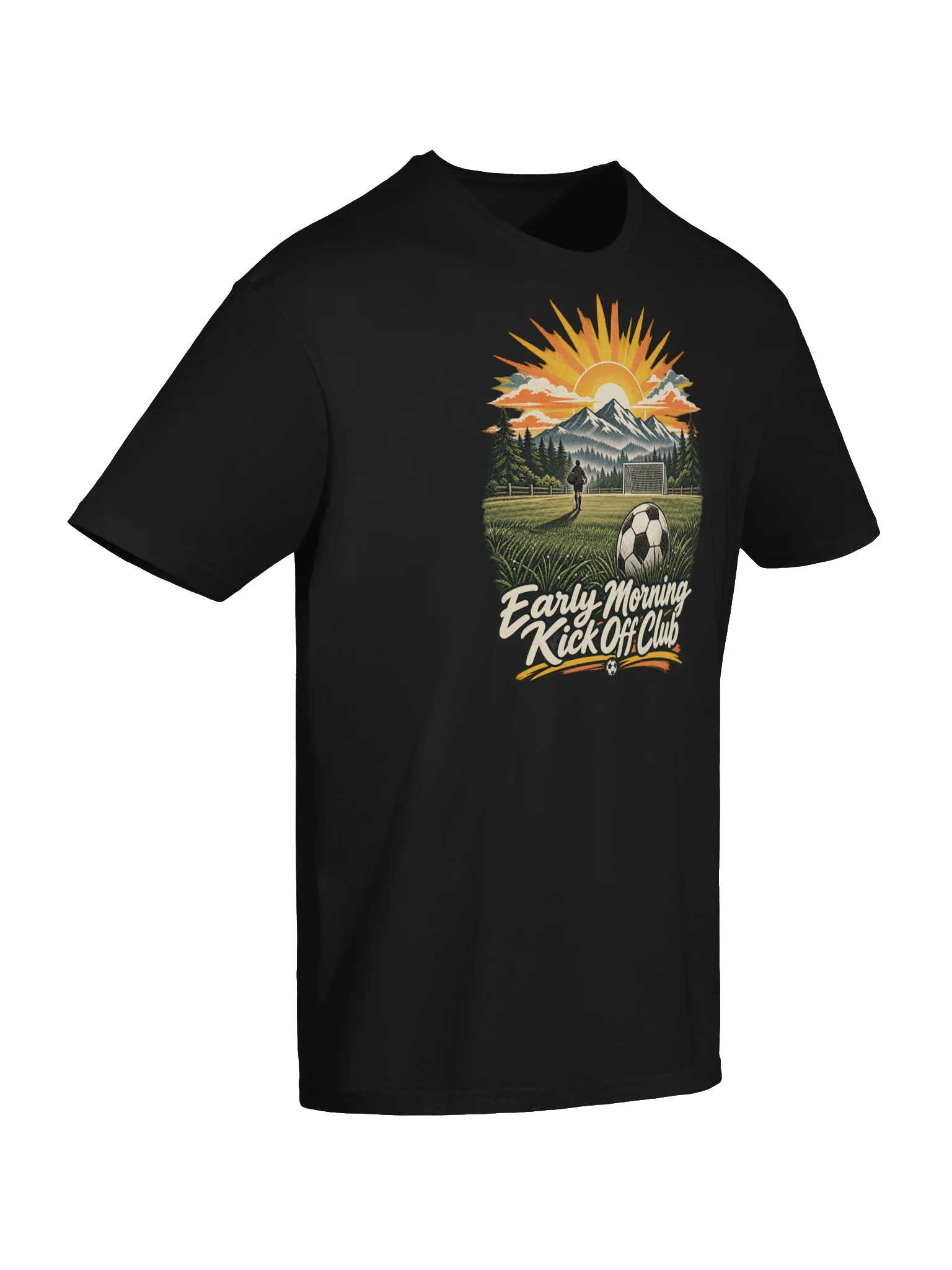 Early Morning Kick Off Club Soccer Tee product image (43)