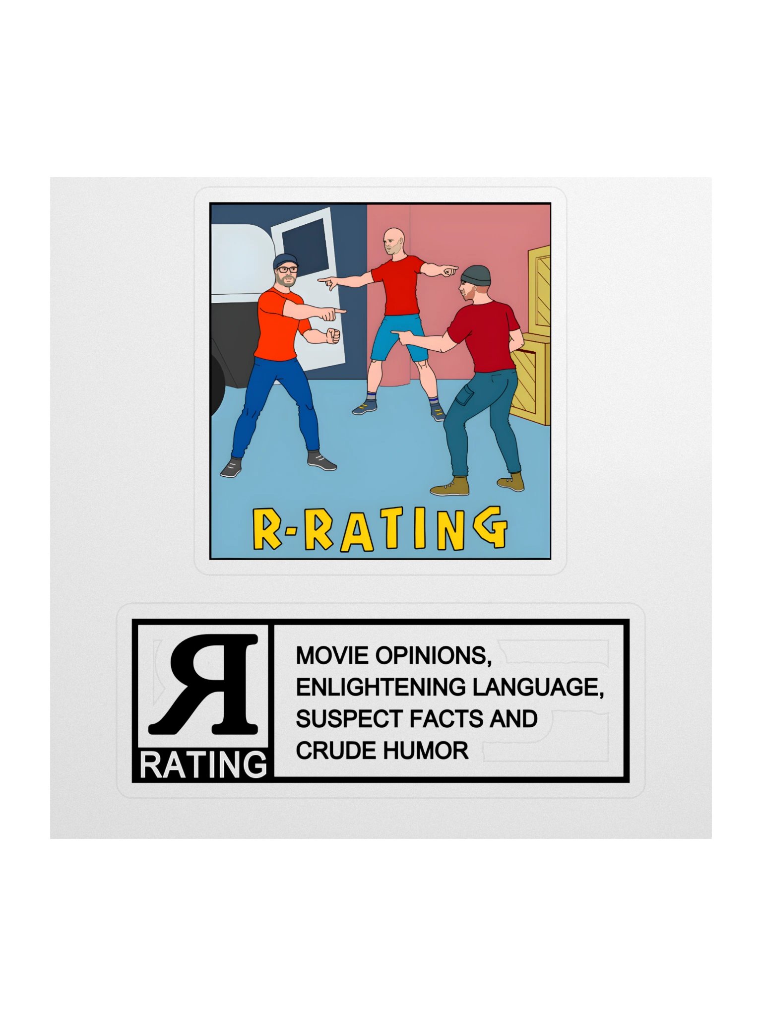 R Rating Stickers! product image (1)