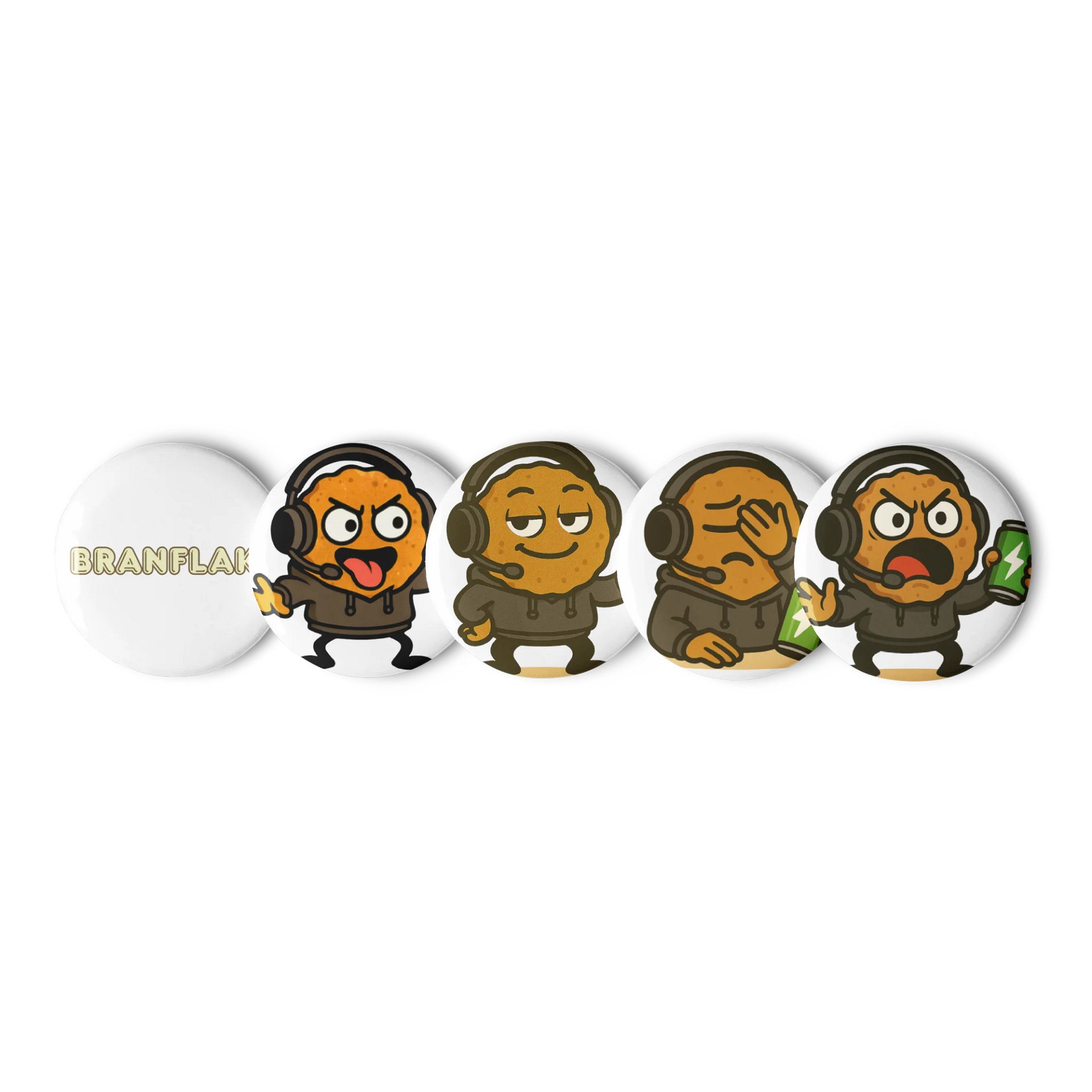 Branflake Pins (5 pcs) product image (1)