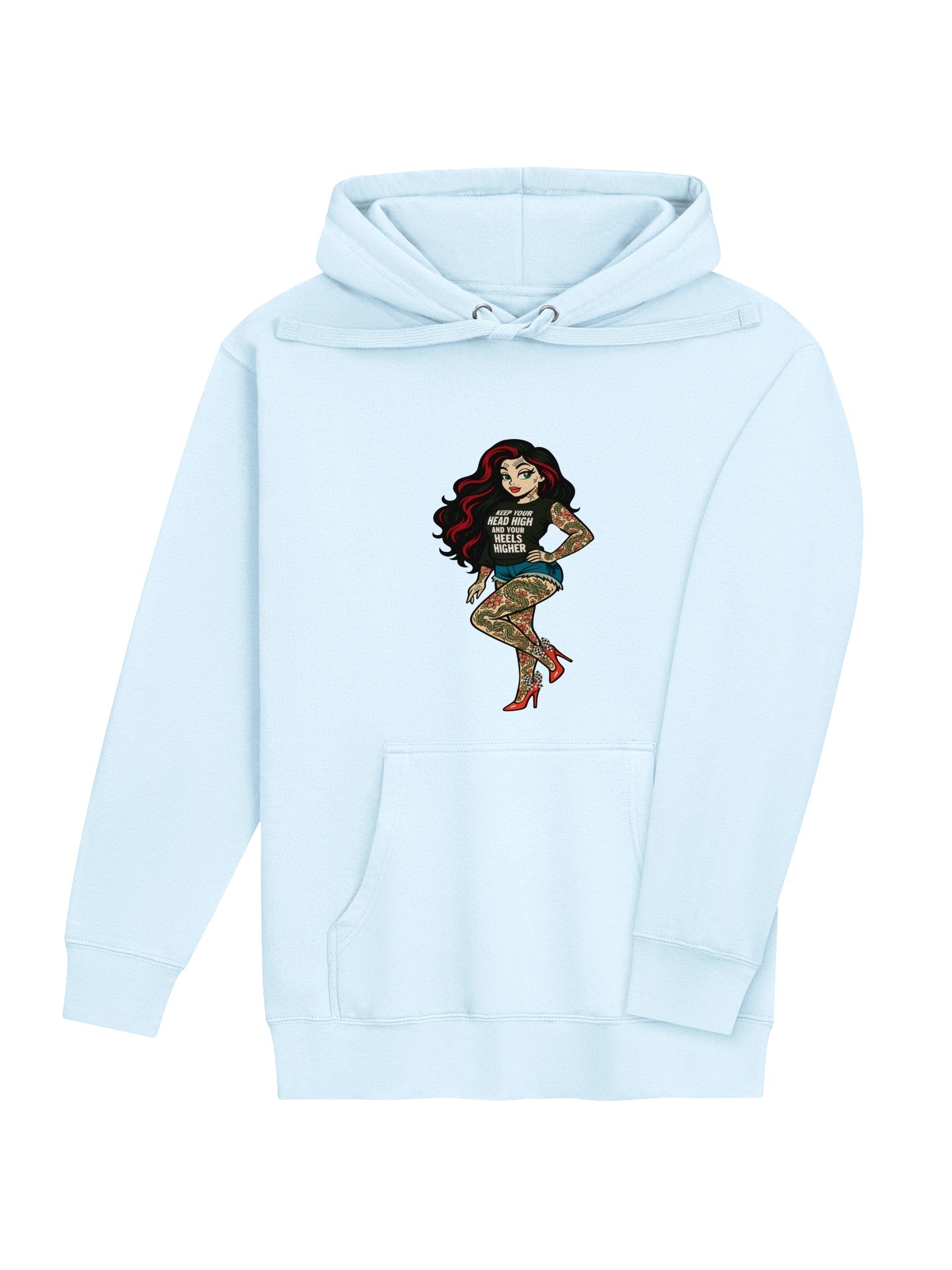 Skarlitt Pin-Up Icon Women's Pull Over Hoodie product image (3)