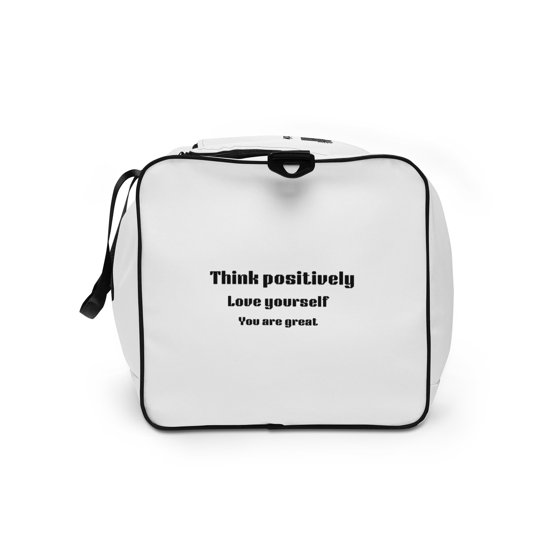 MDL'AN® | Prioritize Your Well-Being - Pixel Geek Duffle Bag product image (9)